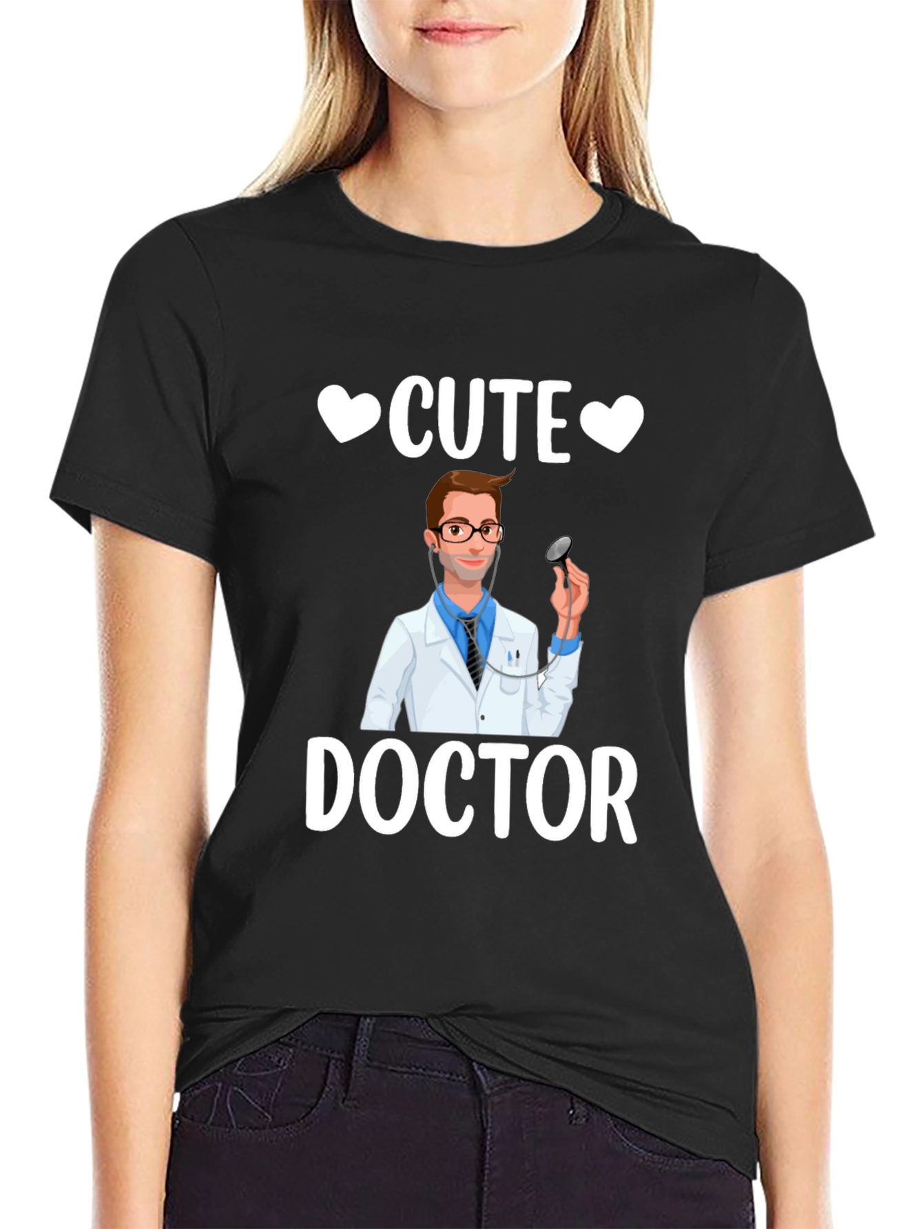 Cute Doctor Graphic T-Shirt