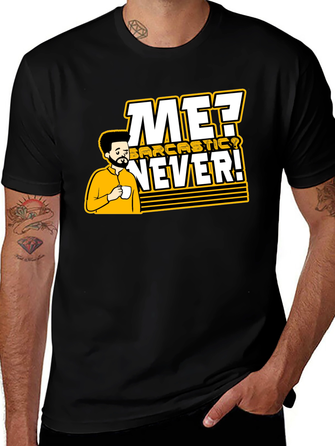 Sarcastic Never T-Shirt