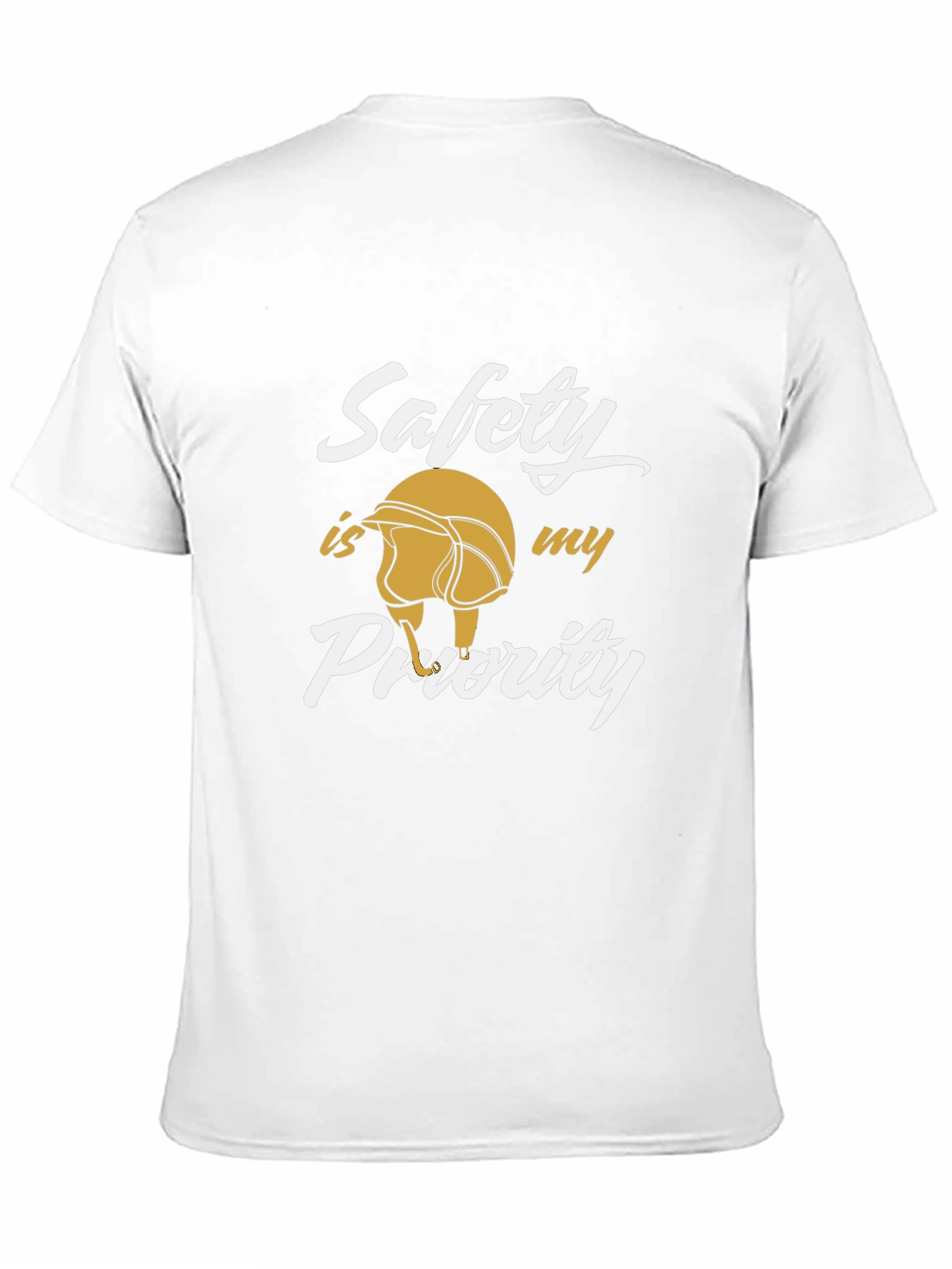 Safety First T-Shirt | Motorcycle Helmet Graphic Tee