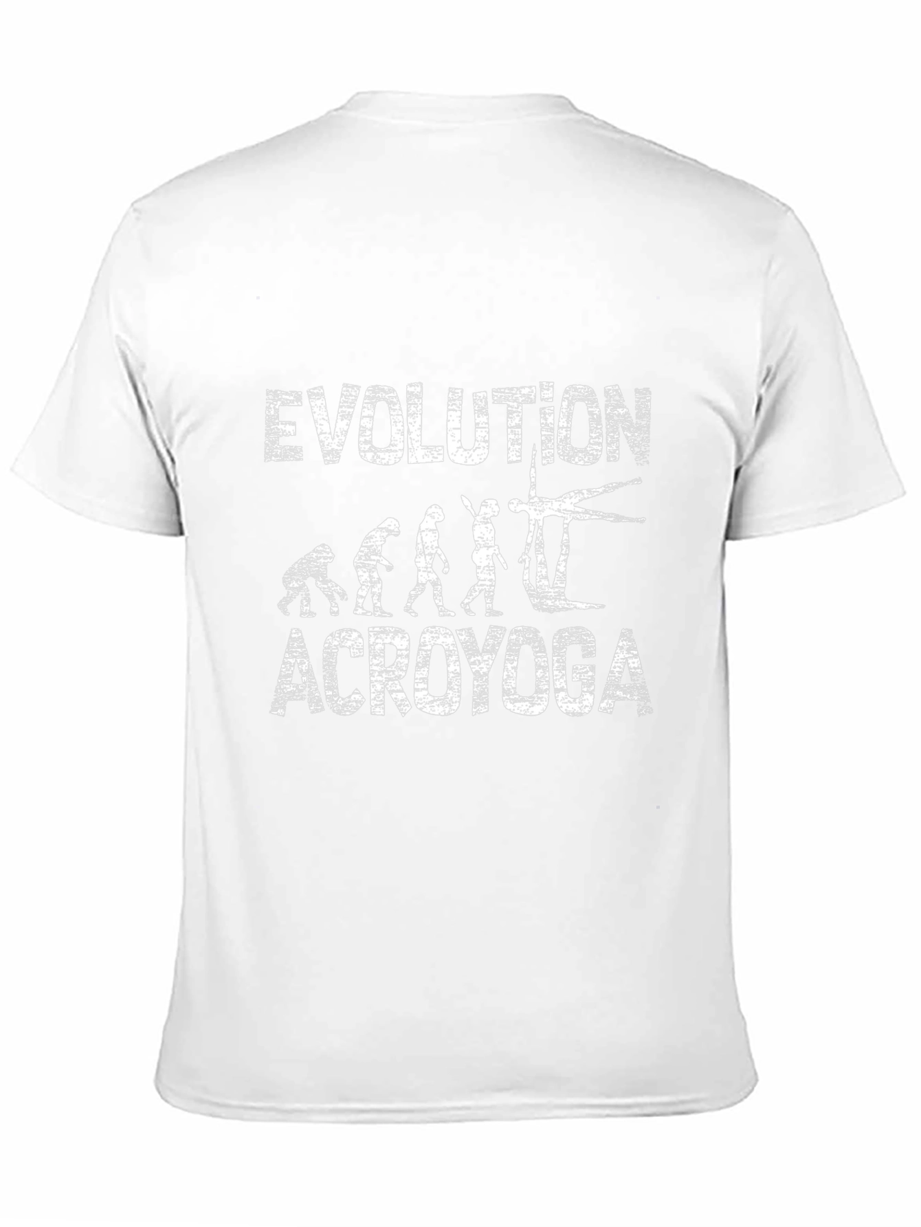 Acro Yoga Evolution T-Shirt - Black Graphic Tee