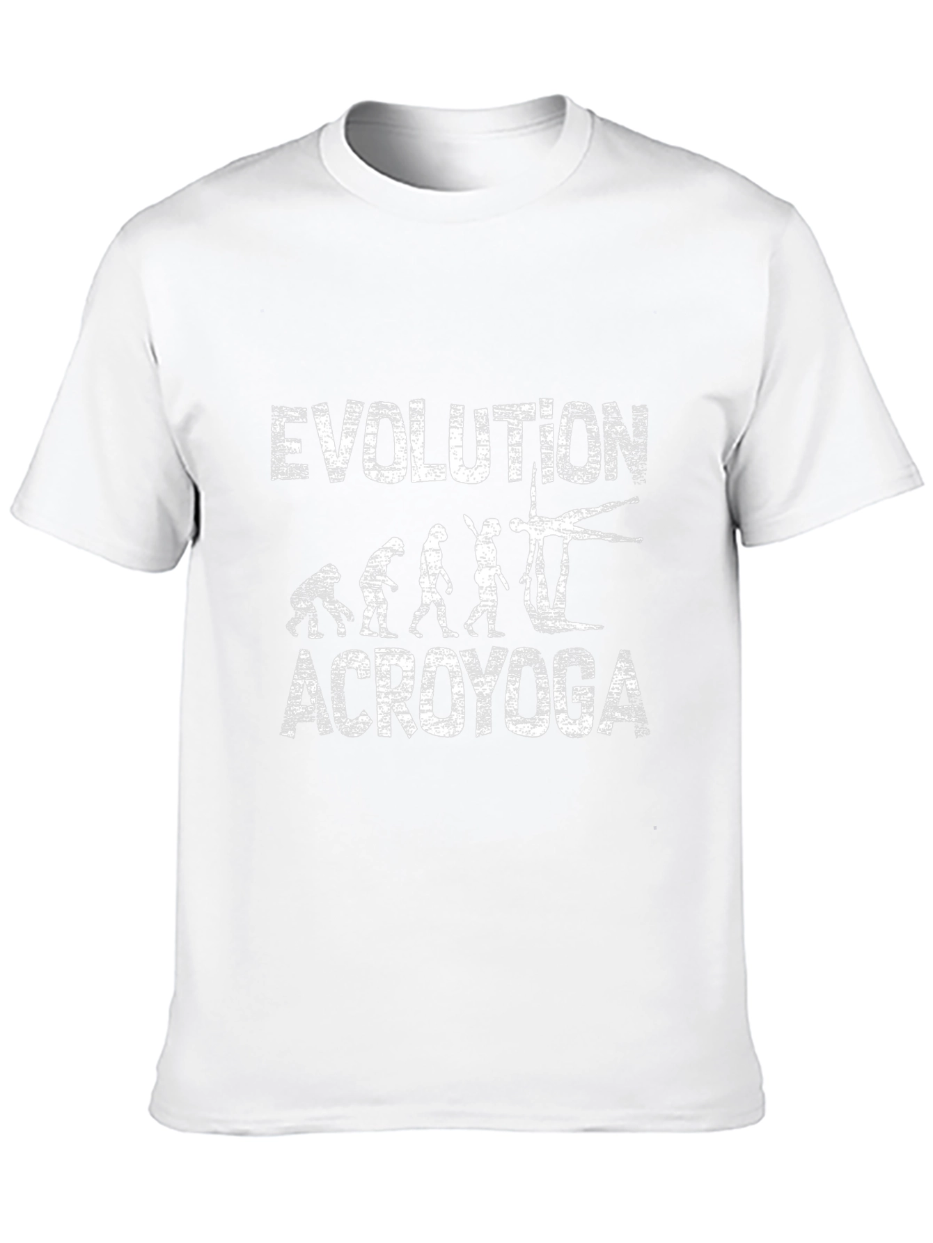 Acro Yoga Evolution T-Shirt - Black Graphic Tee