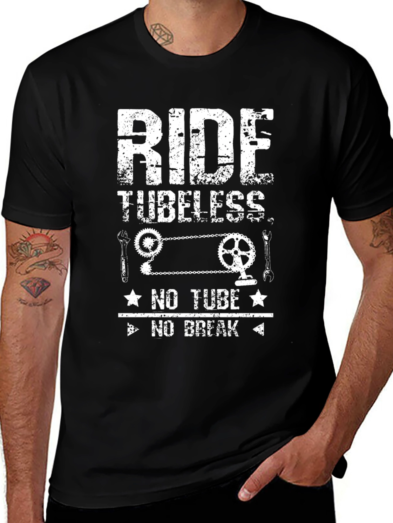 Ride Tubeless T-Shirt - No Tube No Break