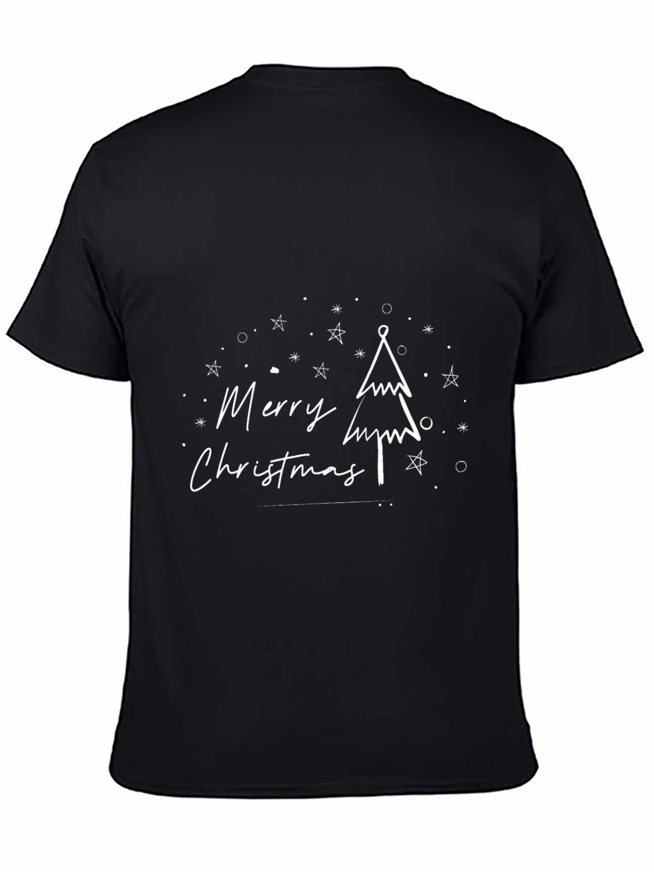 Merry Christmas Graphic Tee - Holiday Festive Shirt