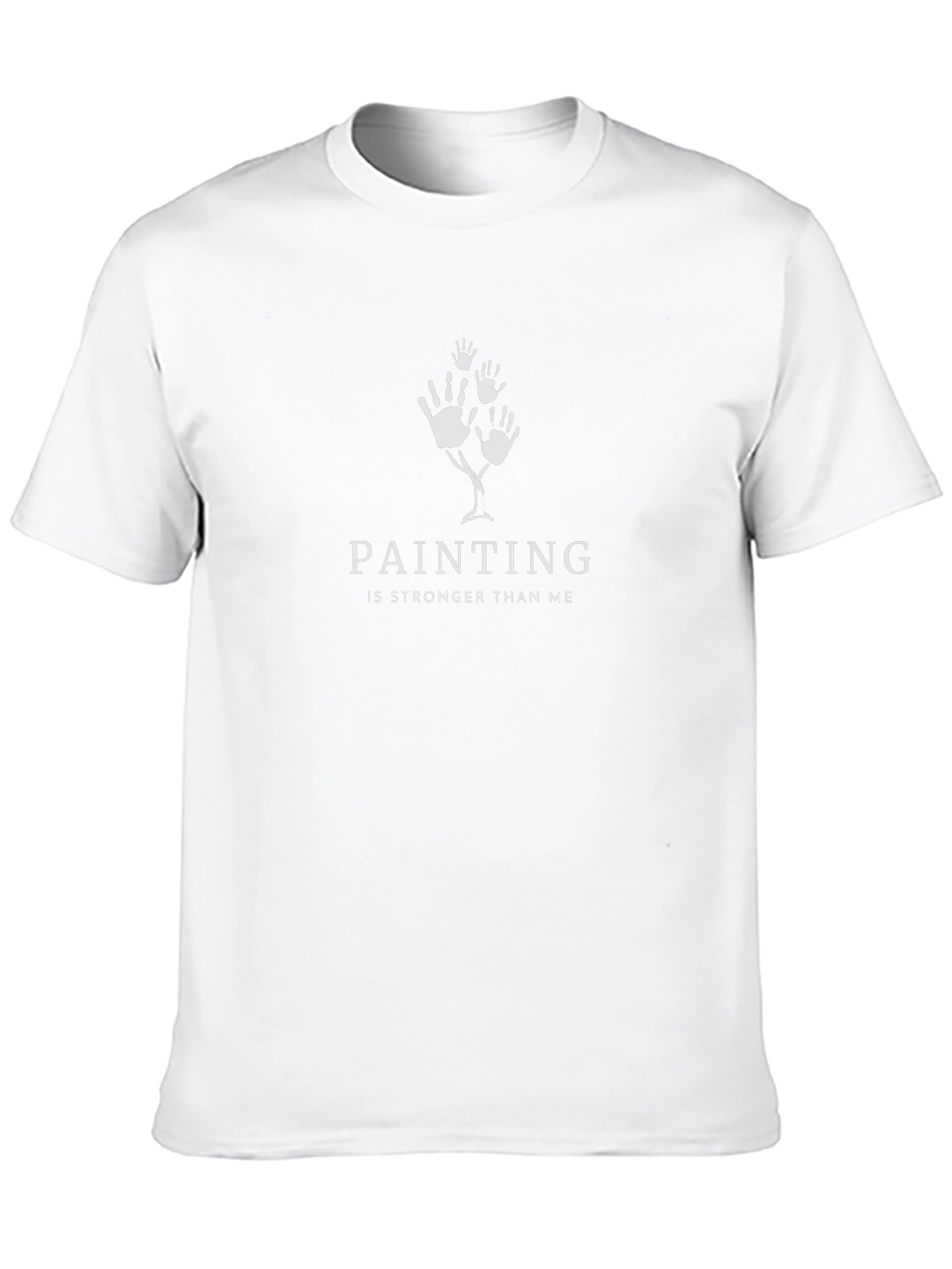 Artistic Painting Strength Graphic Tee