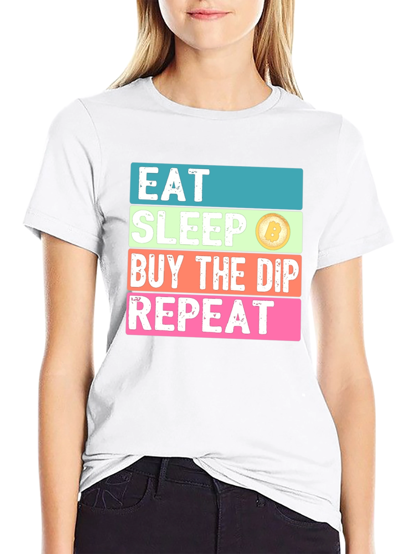 Eat Sleep Buy the Dip Repeat T-Shirt