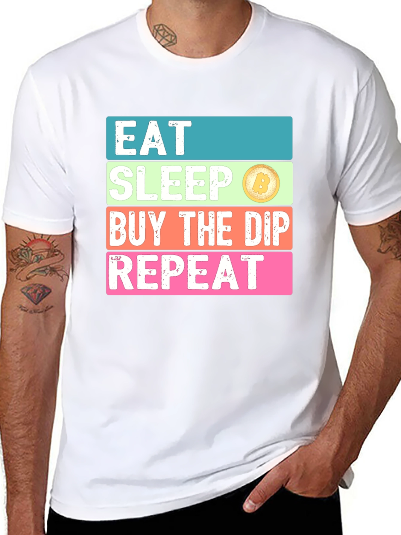 Eat Sleep Buy the Dip Repeat T-Shirt
