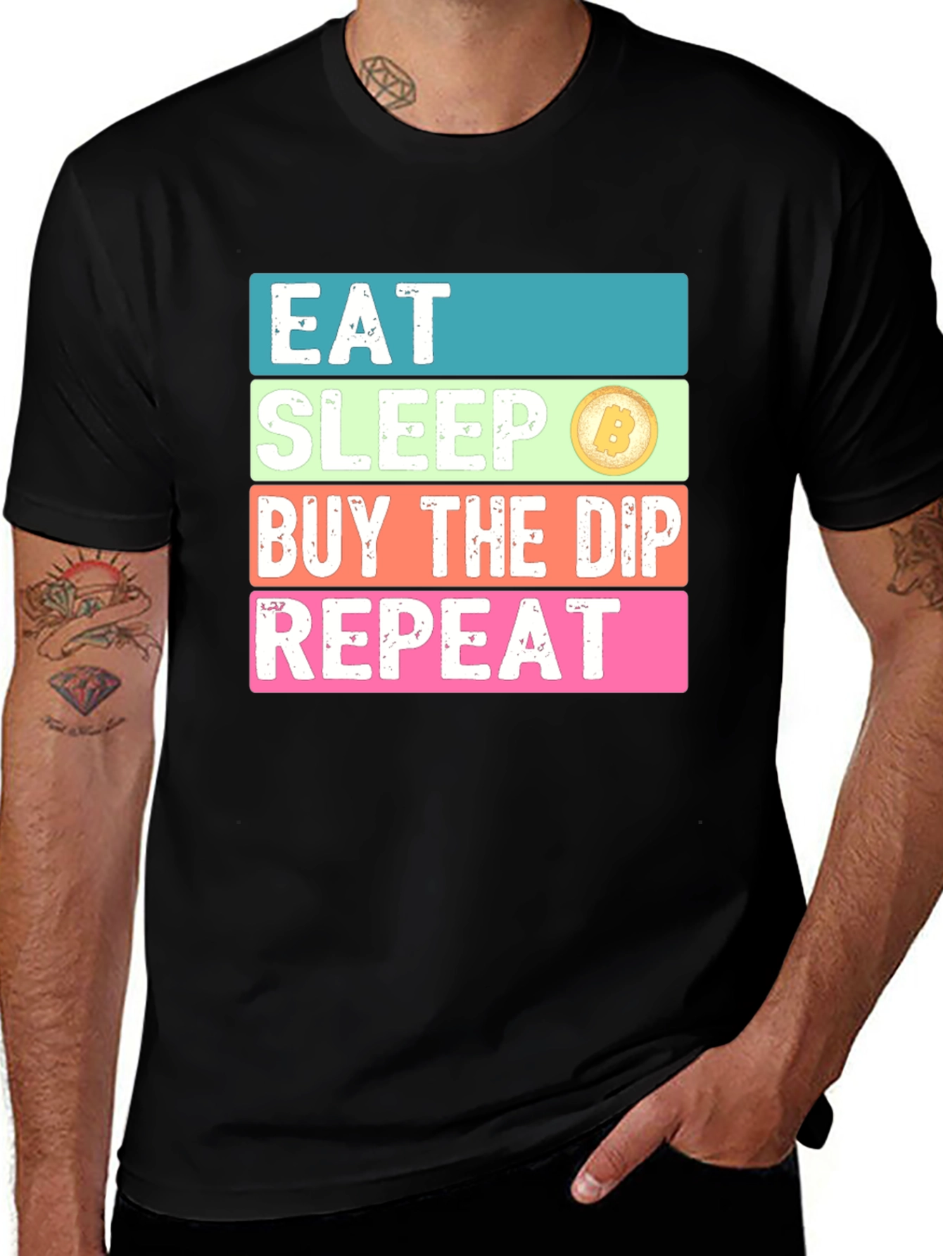 Eat Sleep Buy the Dip Repeat T-Shirt