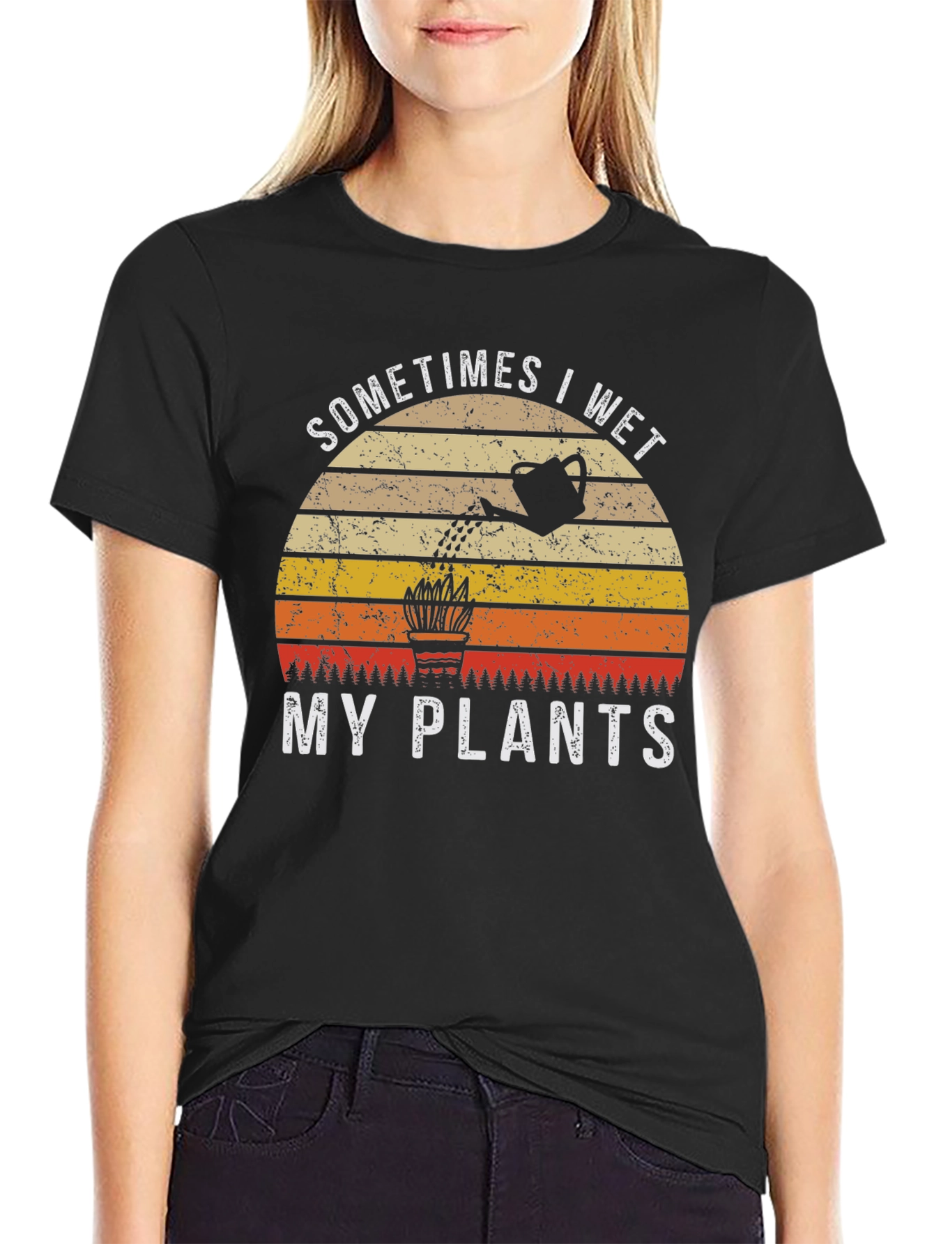 Sometimes I Wet My Plants Graphic Tee