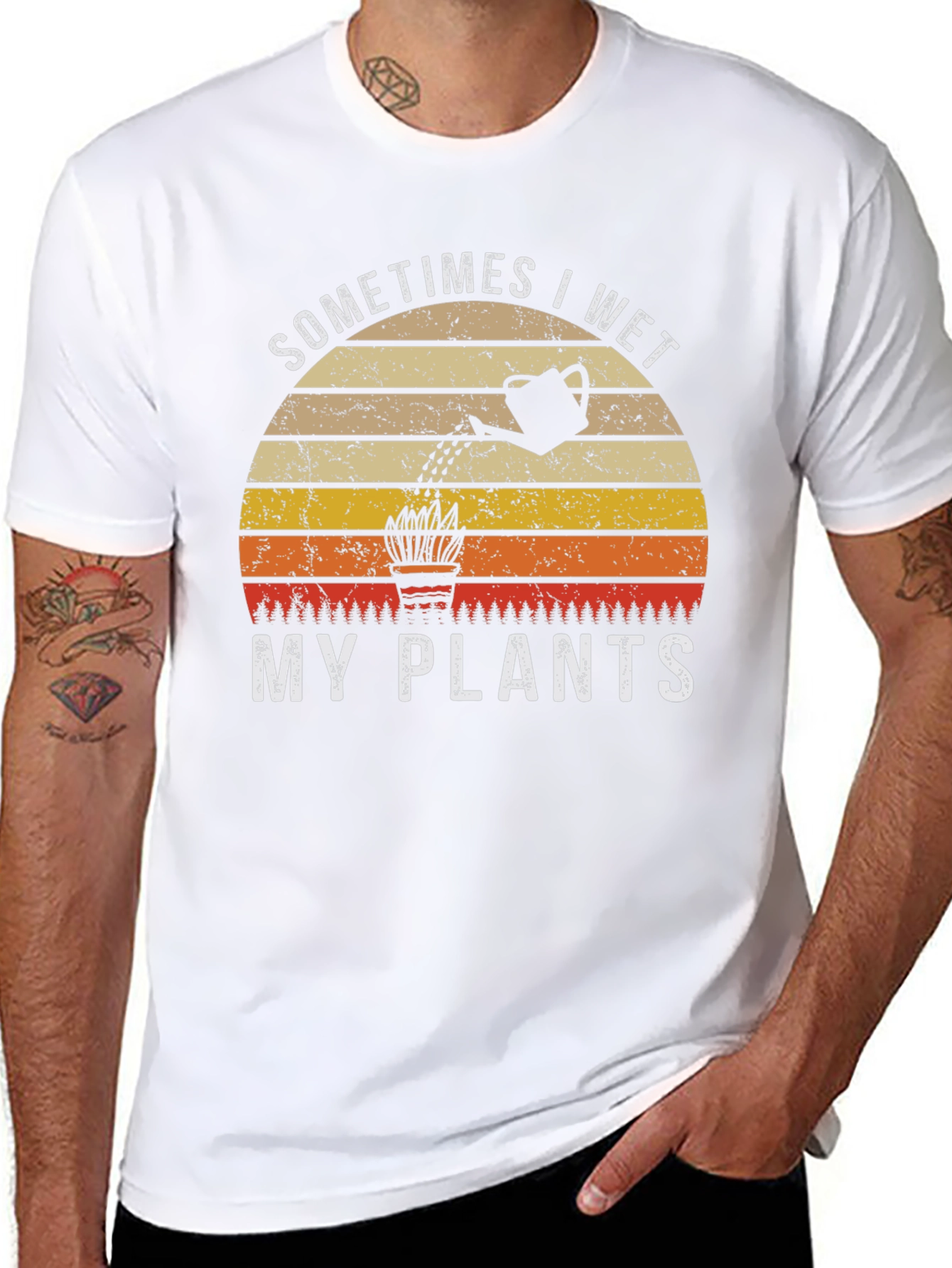 Sometimes I Wet My Plants Graphic Tee