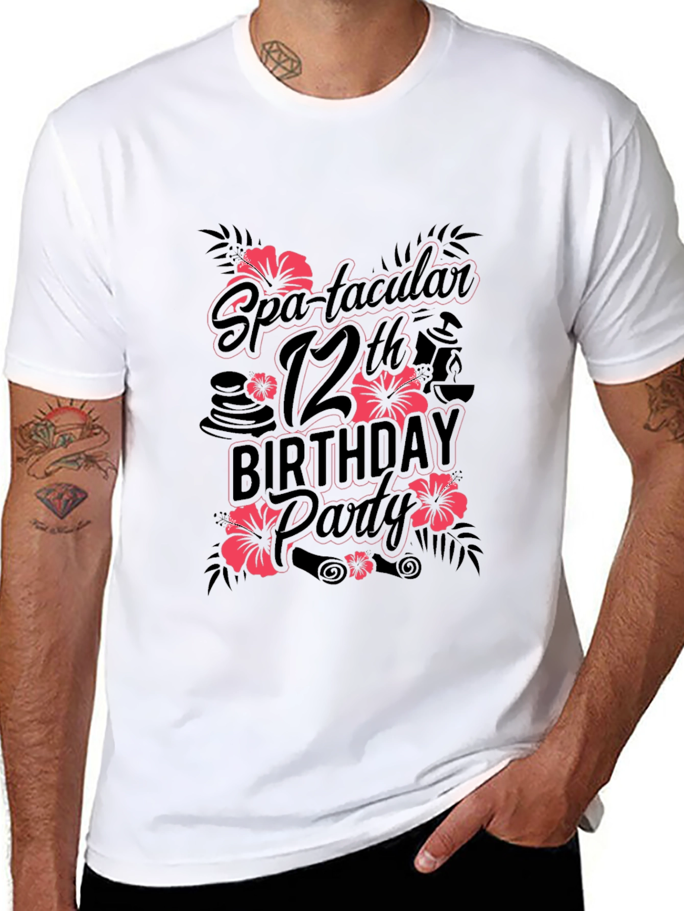 Spa-tacular 12th Birthday Party T-Shirt