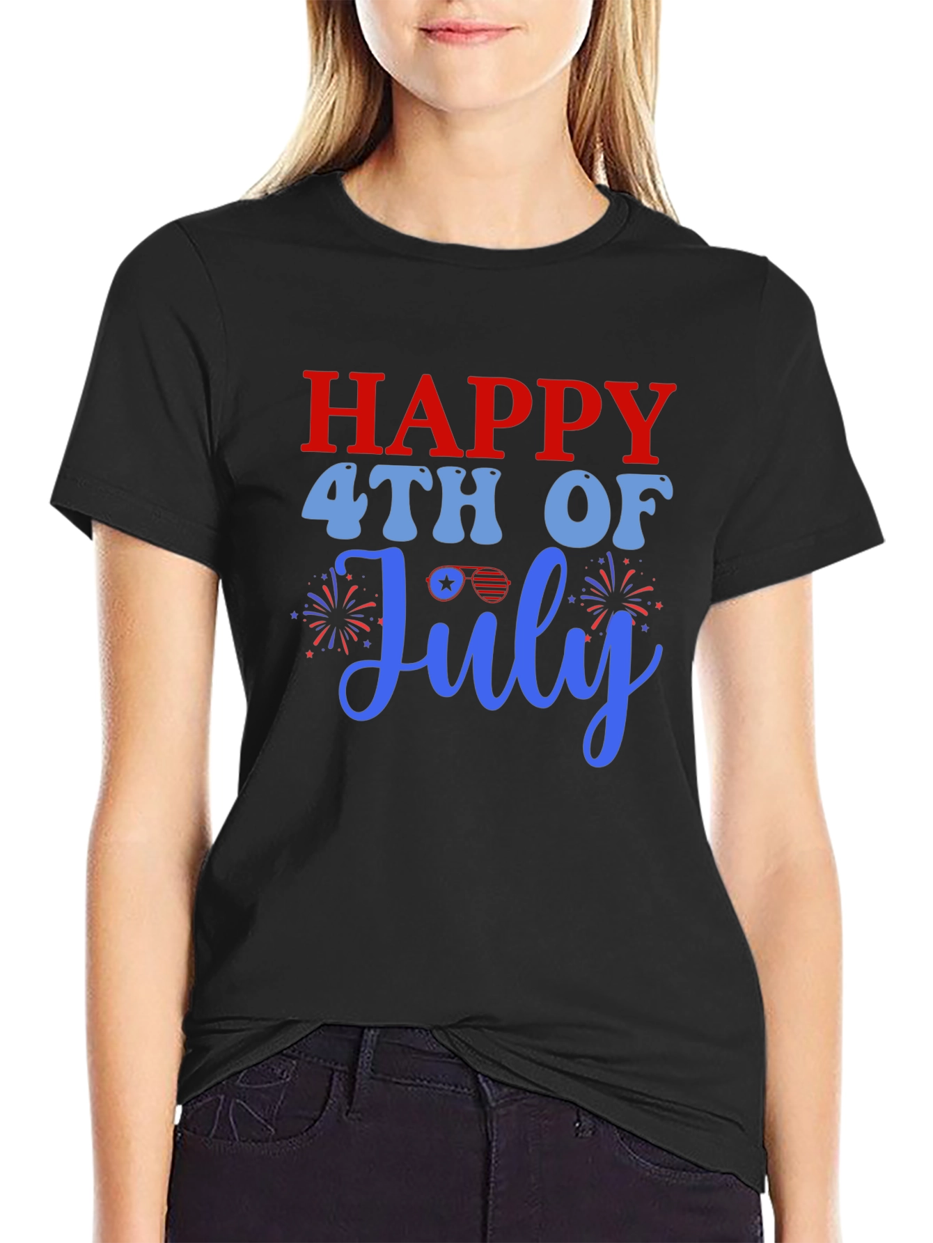 Happy 4th of July Graphic Tee