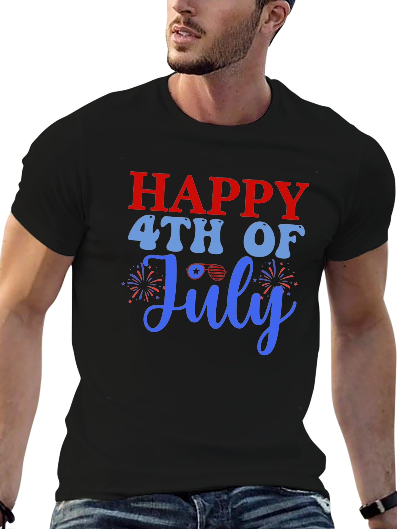 Happy 4th of July Graphic Tee