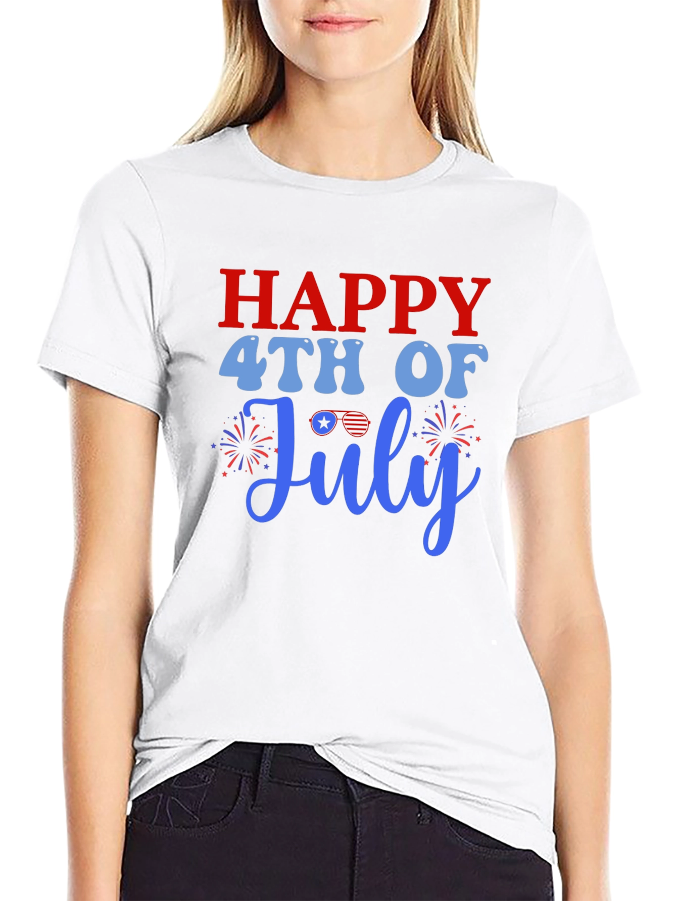 Happy 4th of July Graphic Tee