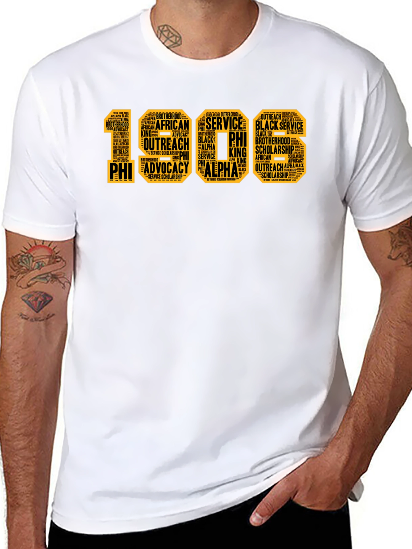 1906 Phi Alpha Word Art T-Shirt