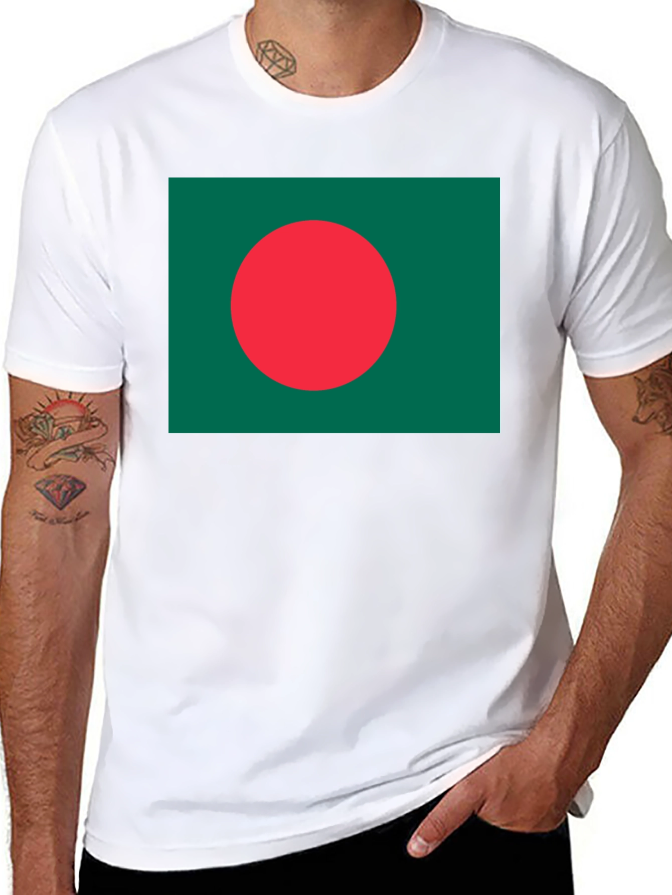 Bangladesh Flag T-Shirt - Show Your Pride!