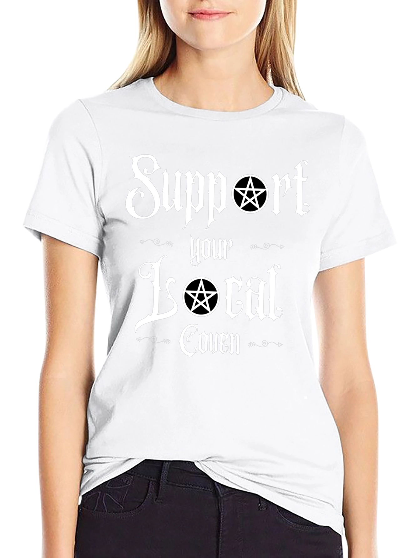 Support Your Local Coven T-Shirt - Witchy Tee