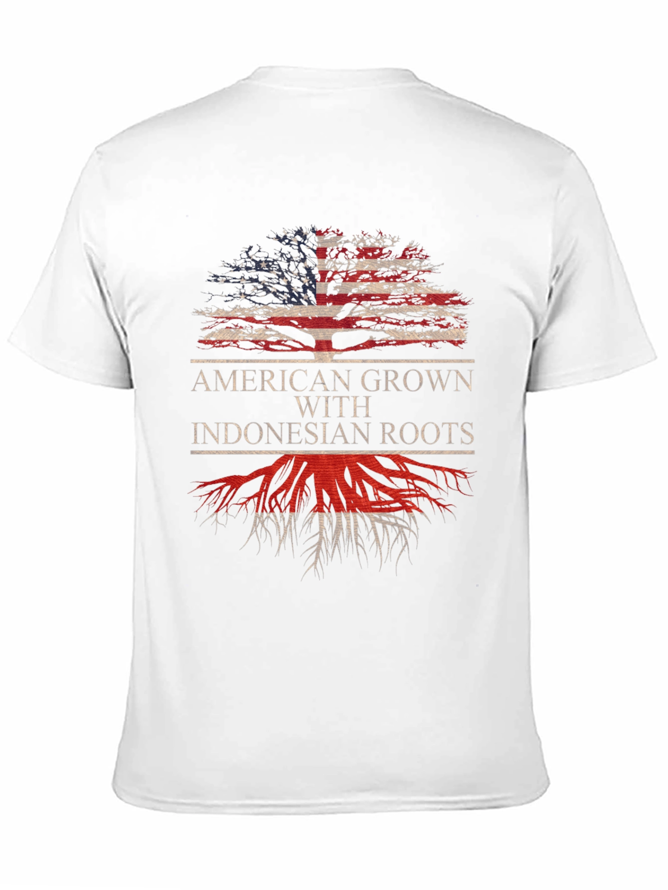 American Grown Indonesian Roots Graphic Tee