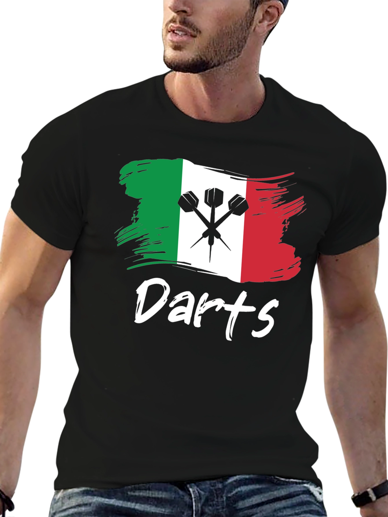 Darts Italian Flag T-Shirt