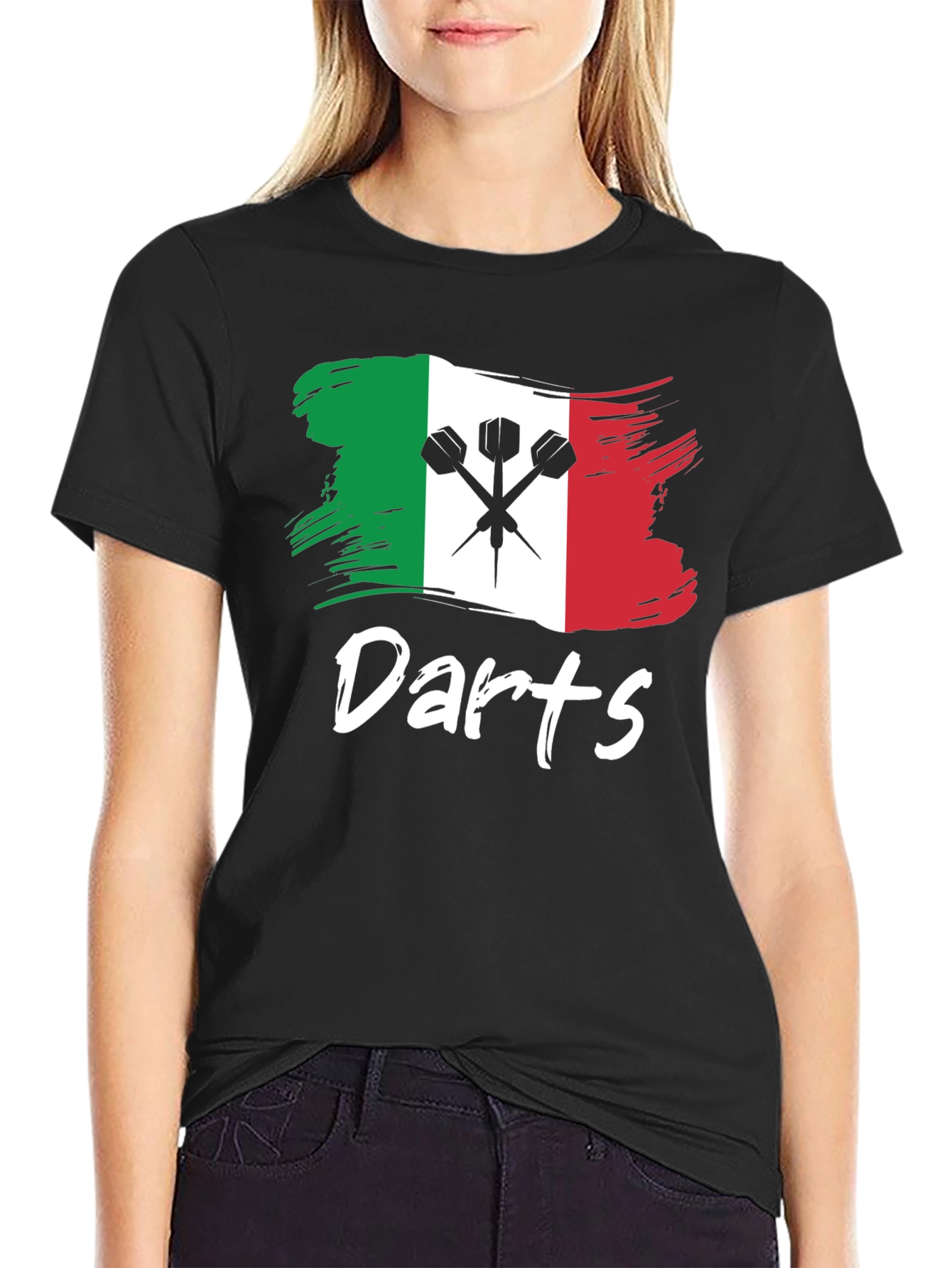 Darts Italian Flag T-Shirt