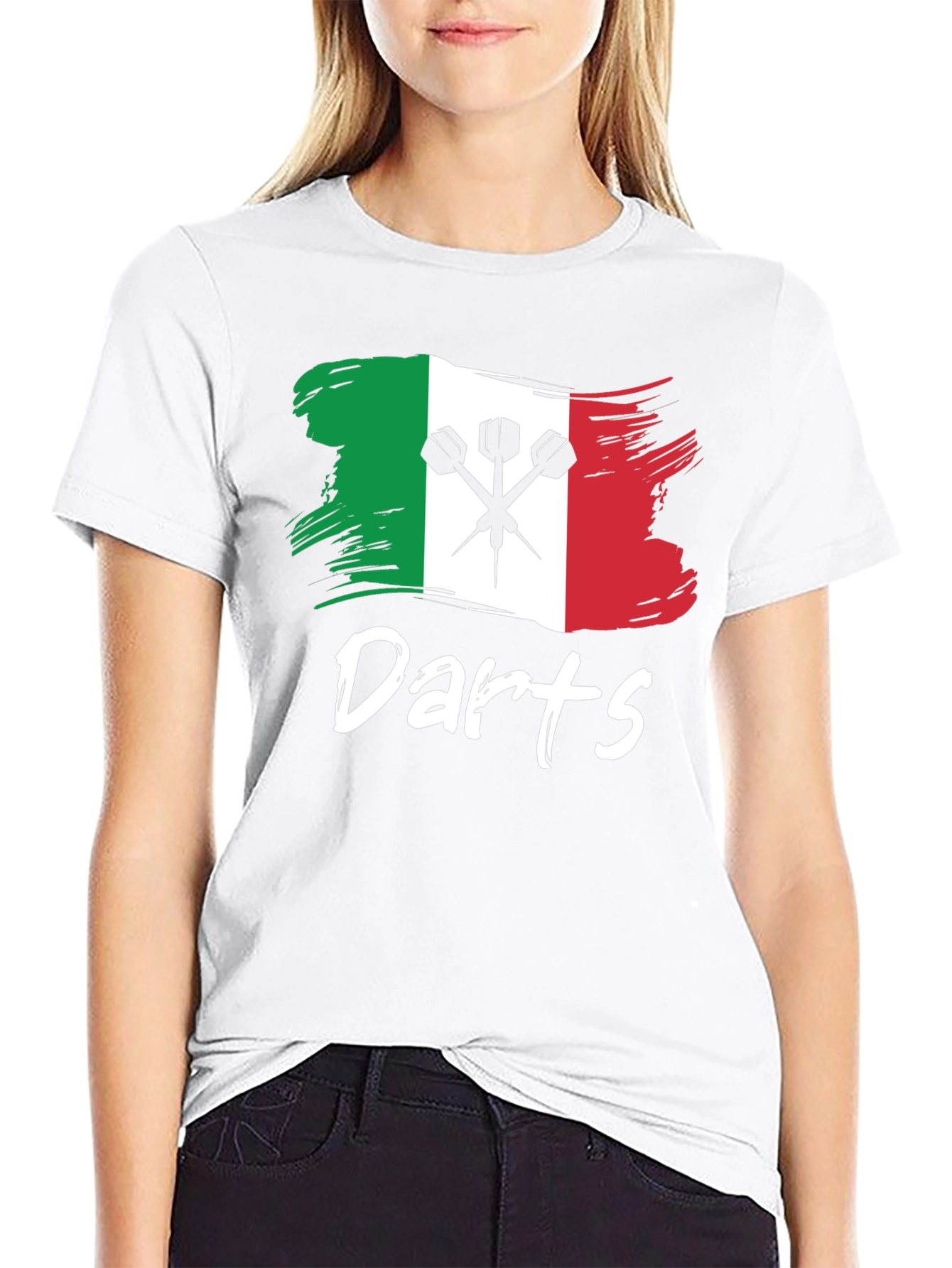 Darts Italian Flag T-Shirt