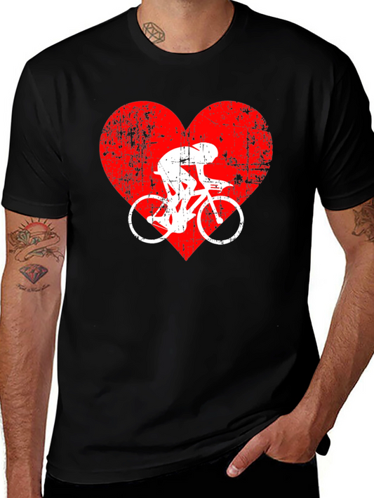 Cycling Heart T-Shirt - Love to Ride
