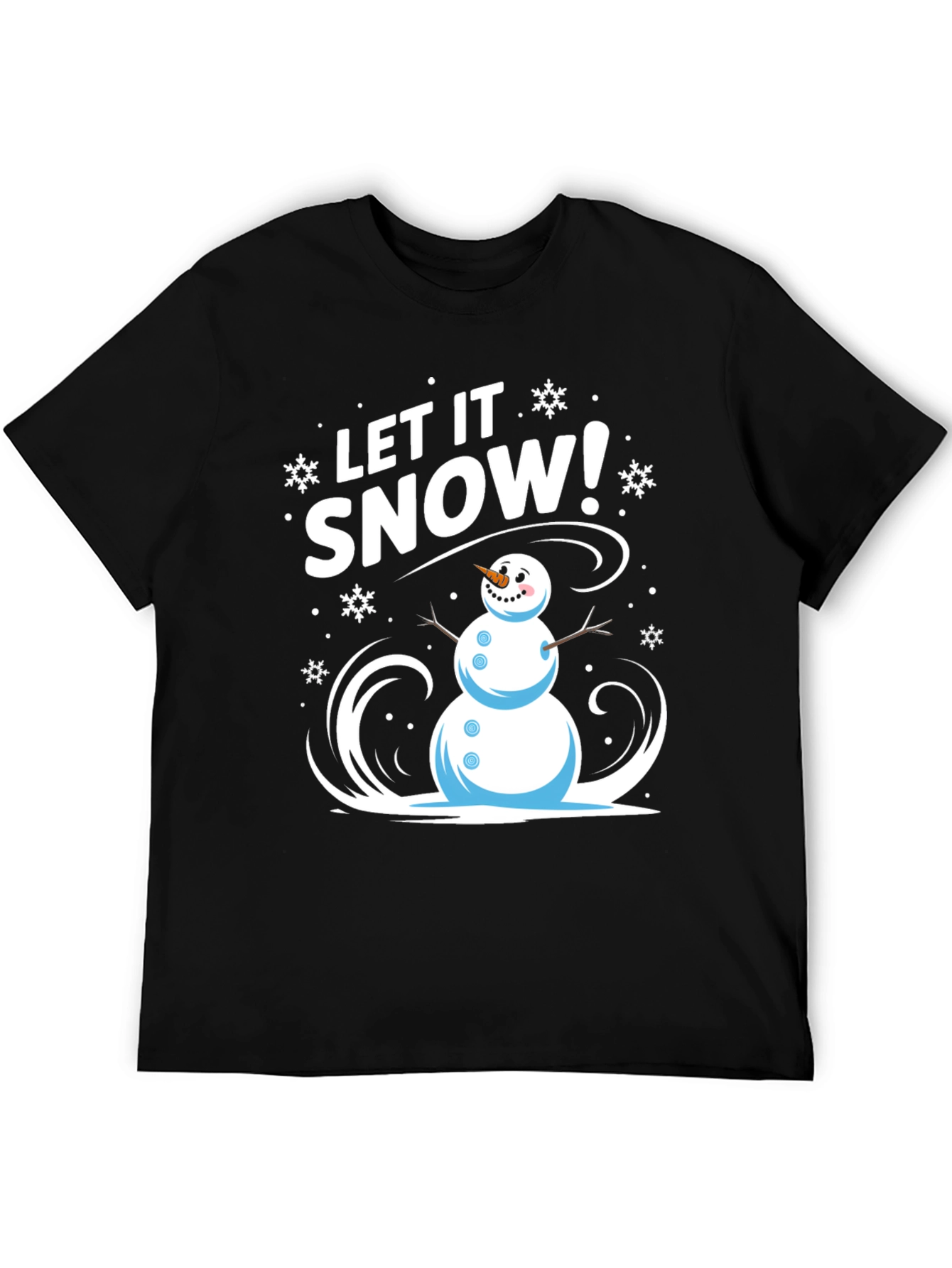 Let It Snow! Graphic Tee - Holiday Fun