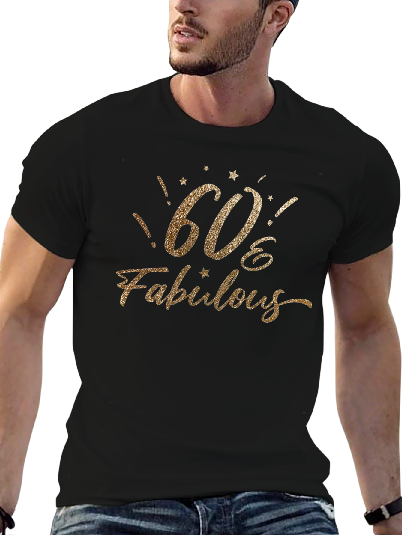 60 & Fabulous T-Shirt - Birthday Party Apparel