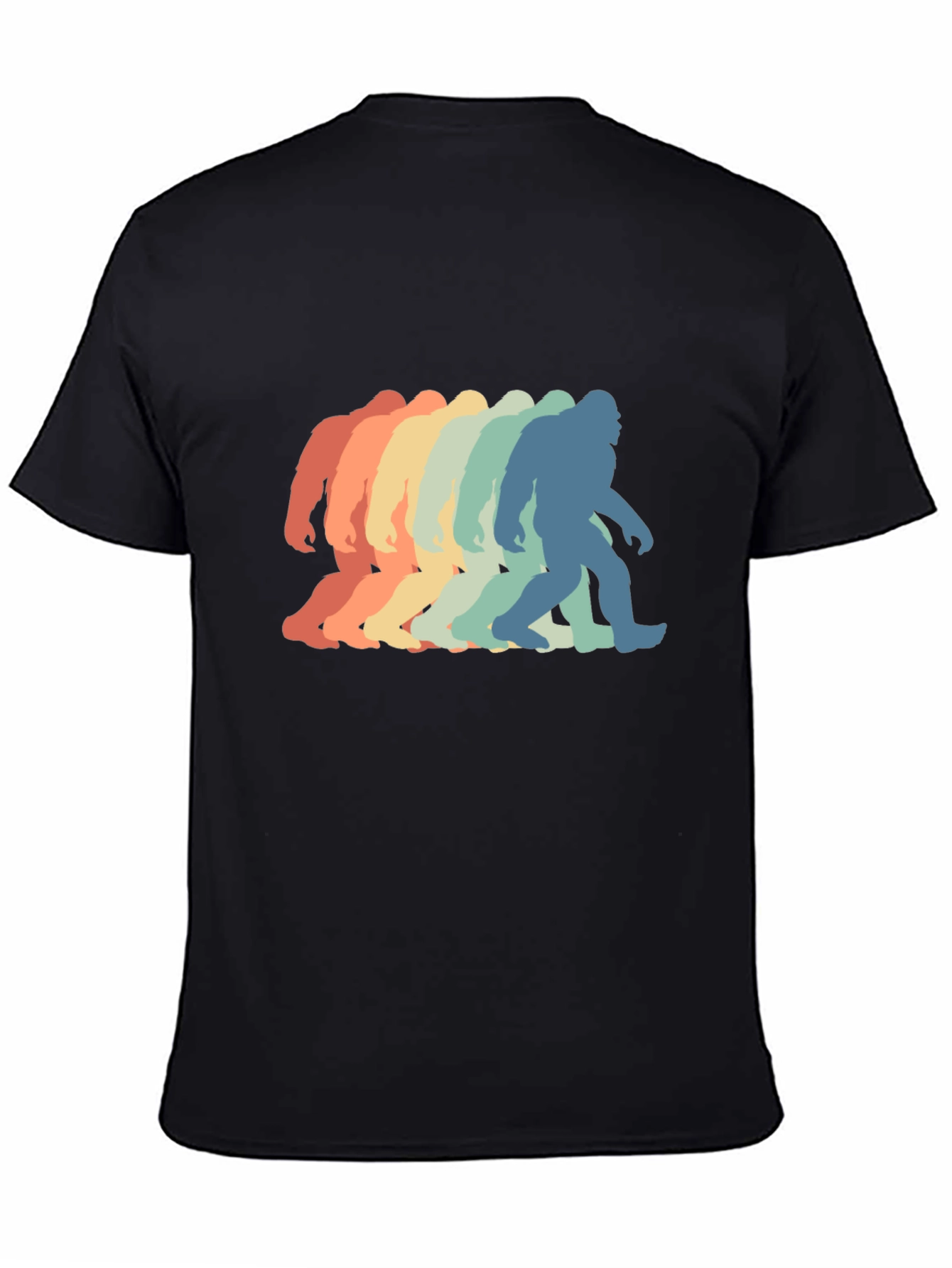 Retro Bigfoot Silhouette Graphic Tee