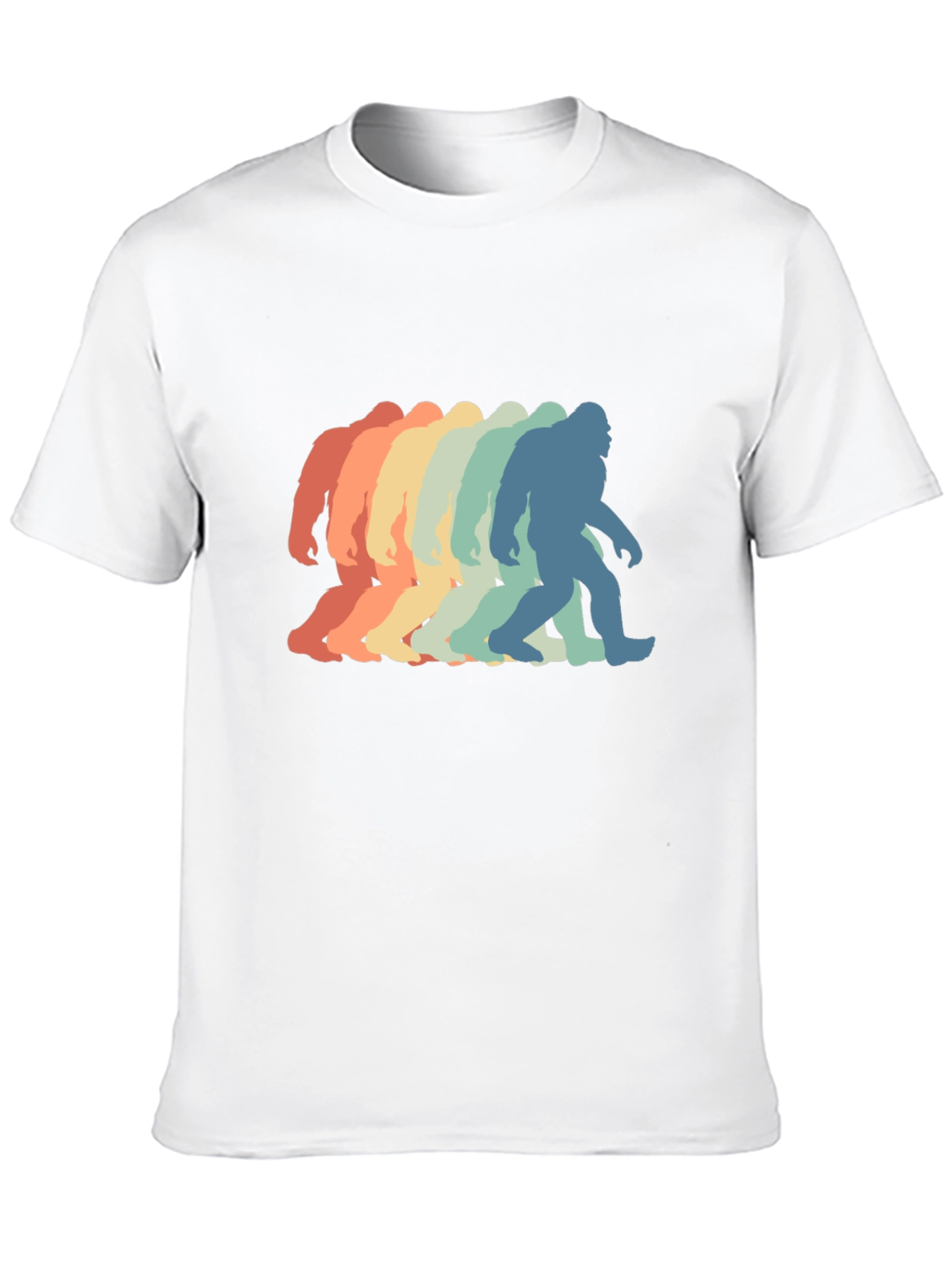 Retro Bigfoot Silhouette Graphic Tee