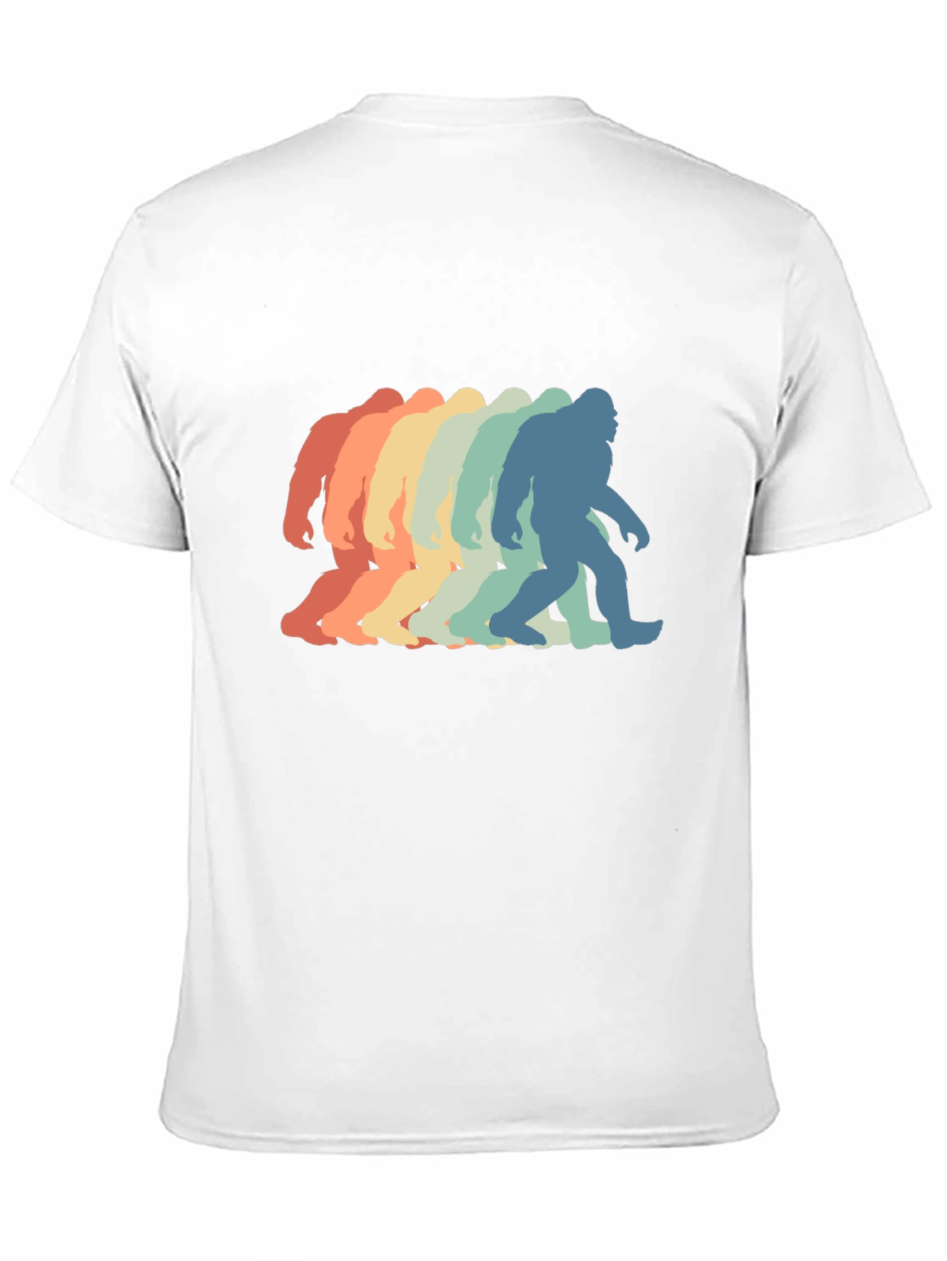 Retro Bigfoot Silhouette Graphic Tee