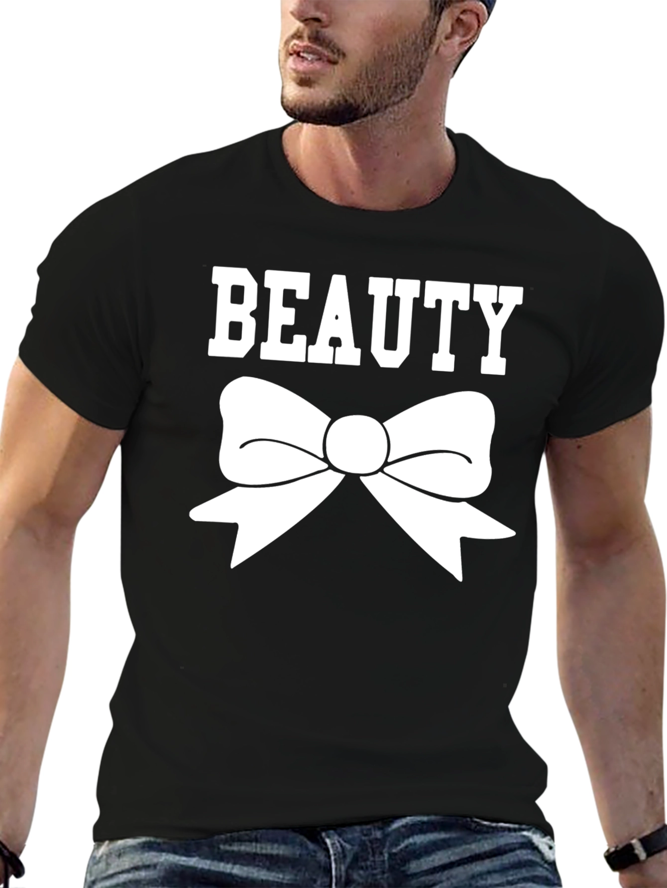 Beauty Bow Black T-Shirt