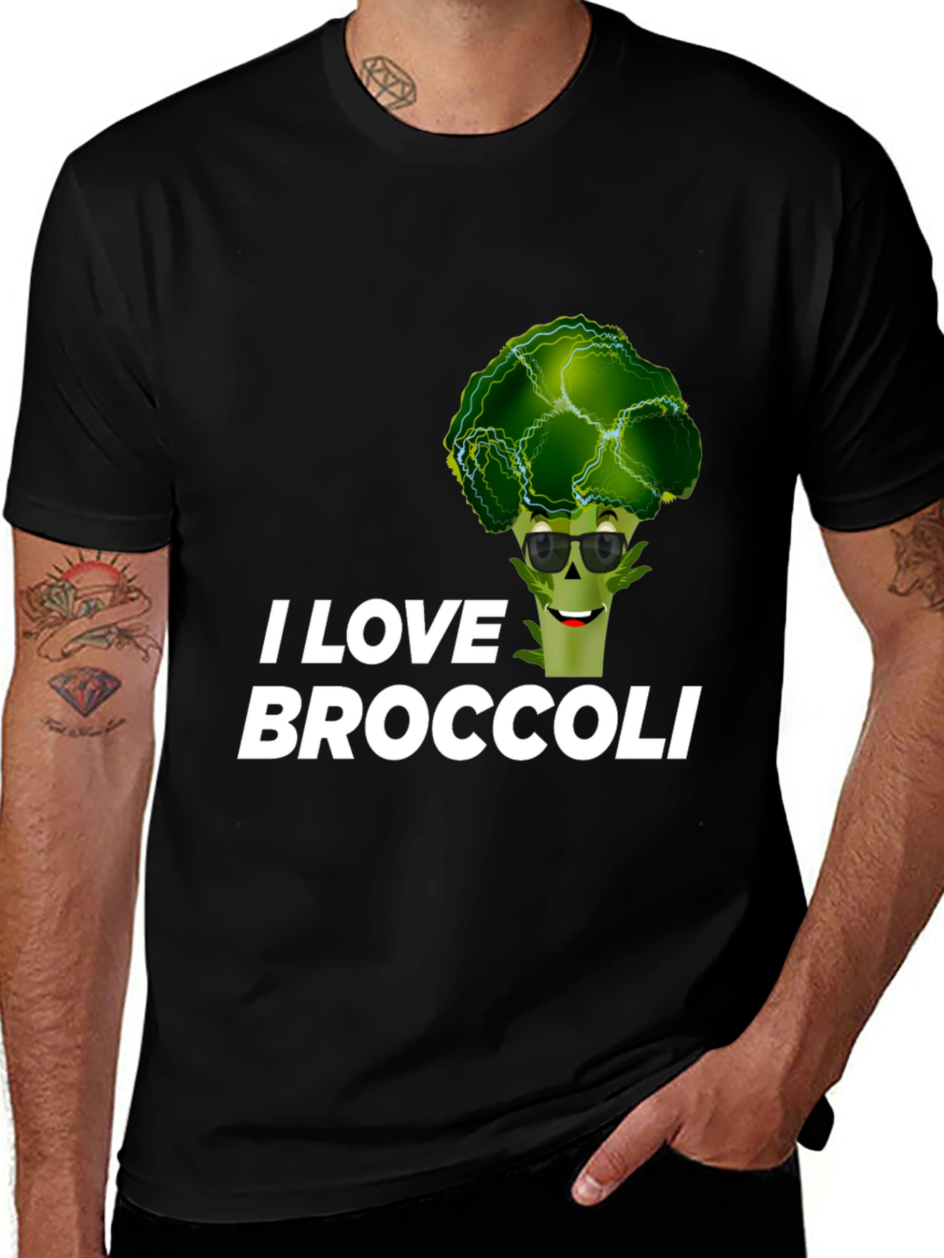 I Love Broccoli Graphic Tee