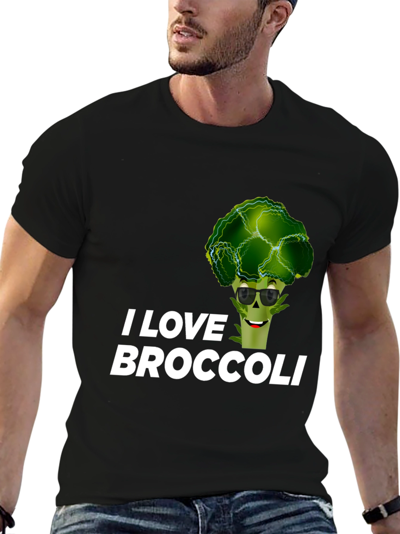 I Love Broccoli Graphic Tee