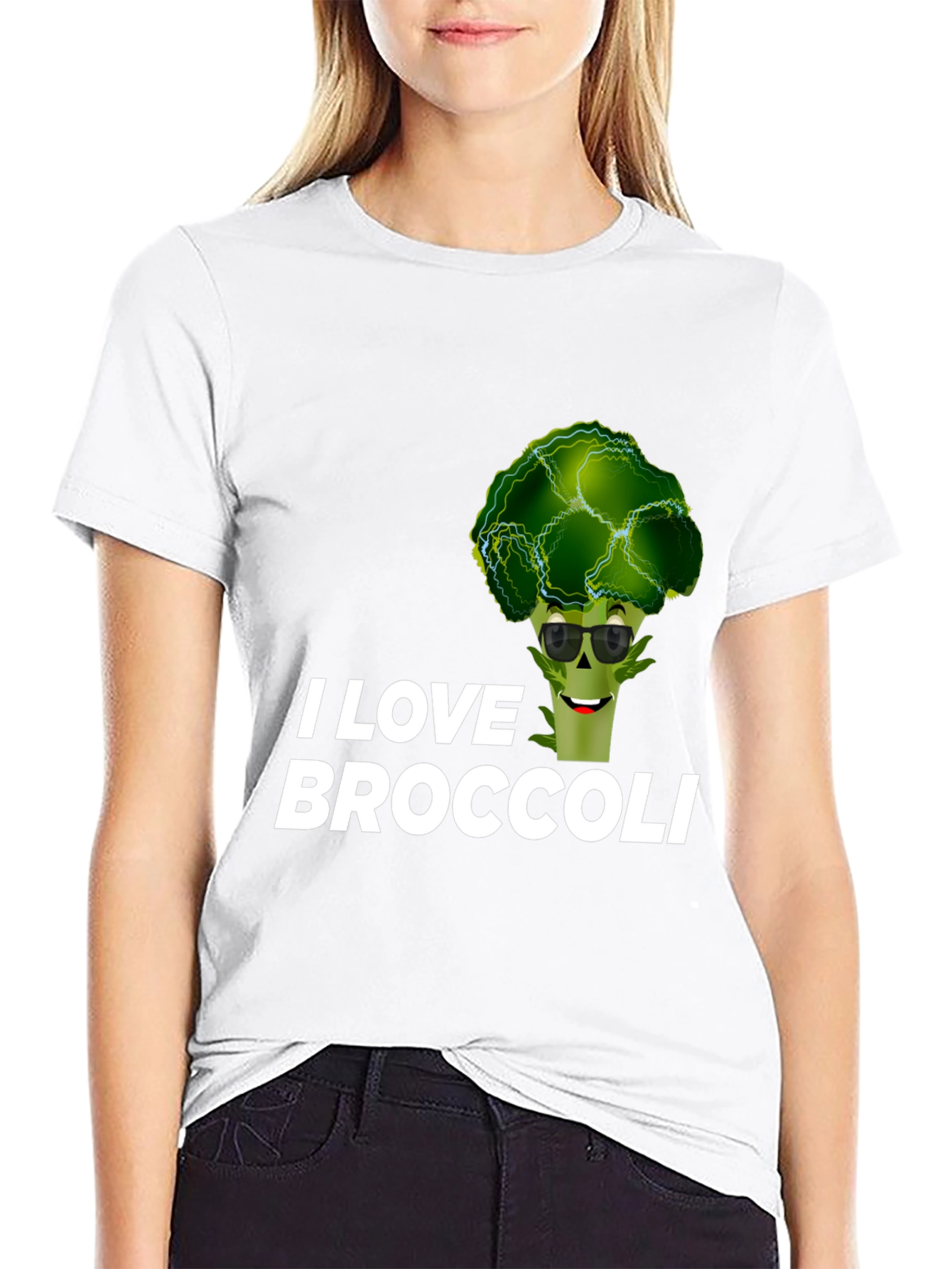 I Love Broccoli Graphic Tee
