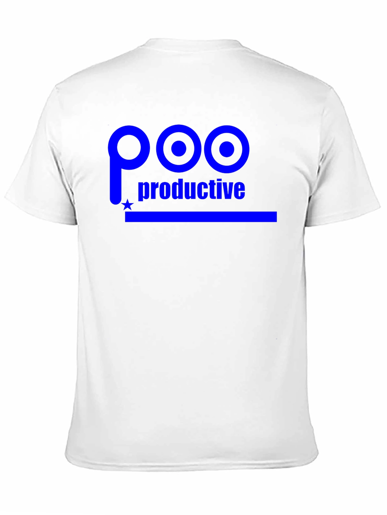 Poo Productive Graphic T-Shirt - Black Cotton Tee