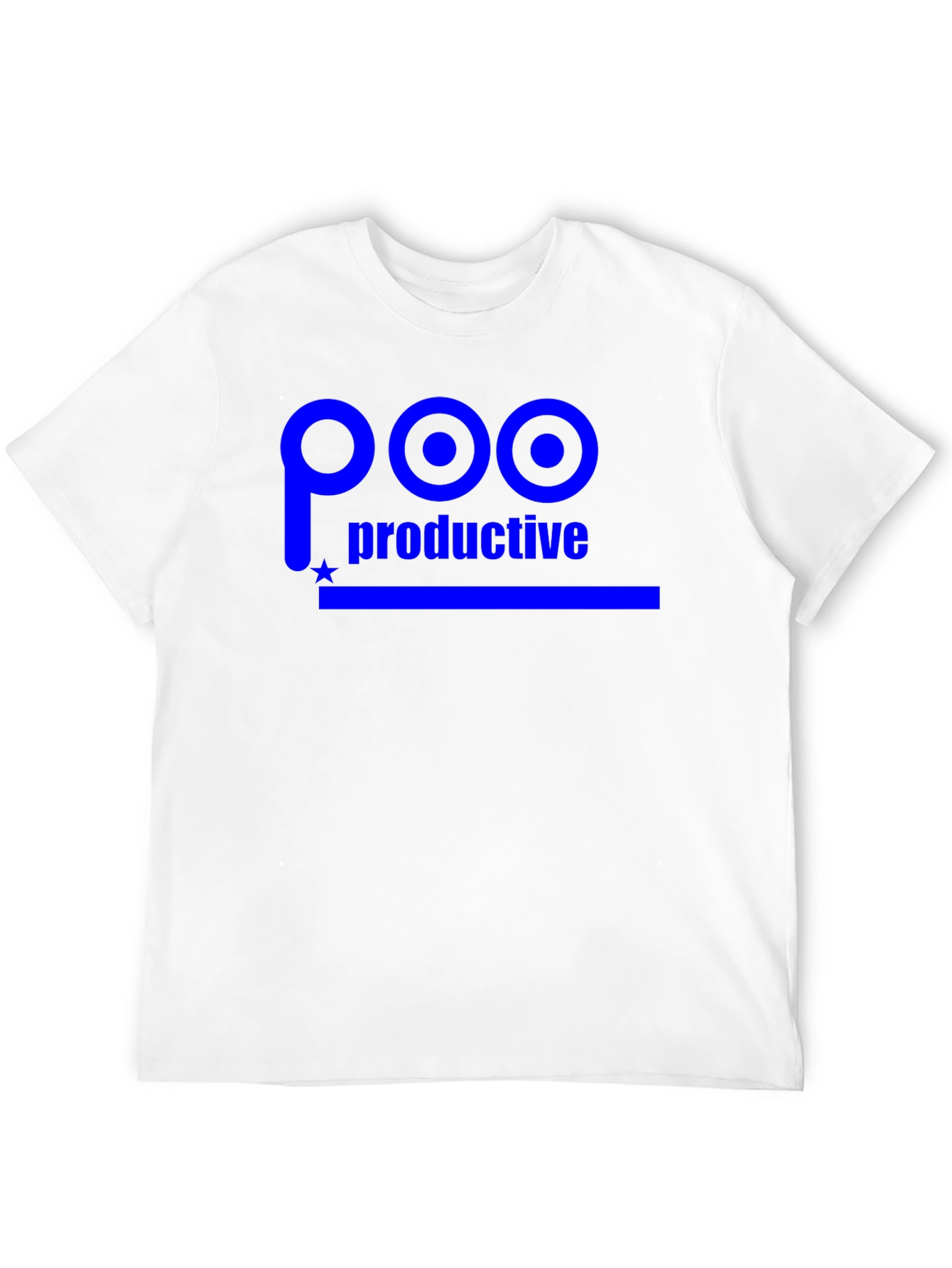 Poo Productive Graphic T-Shirt - Black Cotton Tee