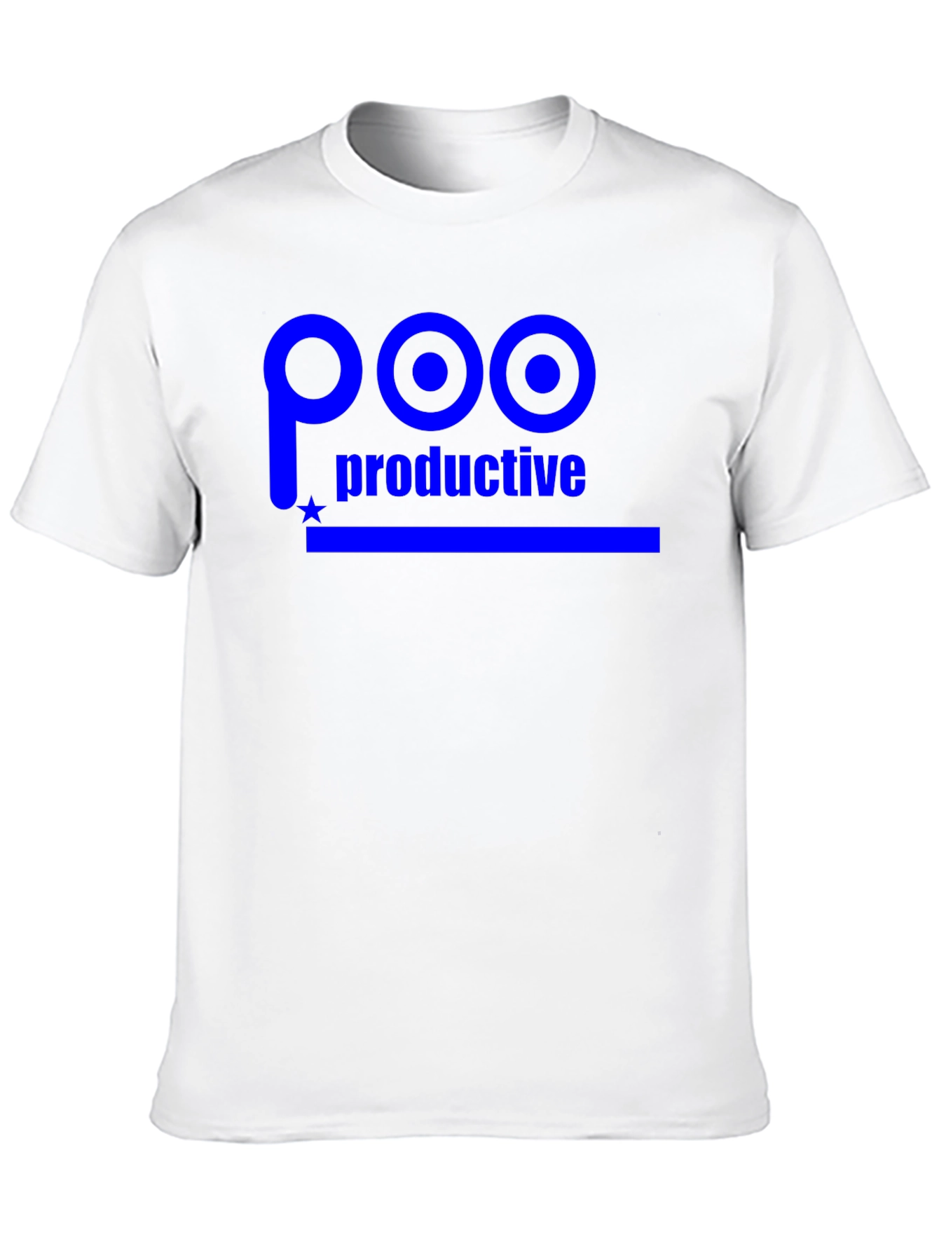 Poo Productive Graphic T-Shirt - Black Cotton Tee