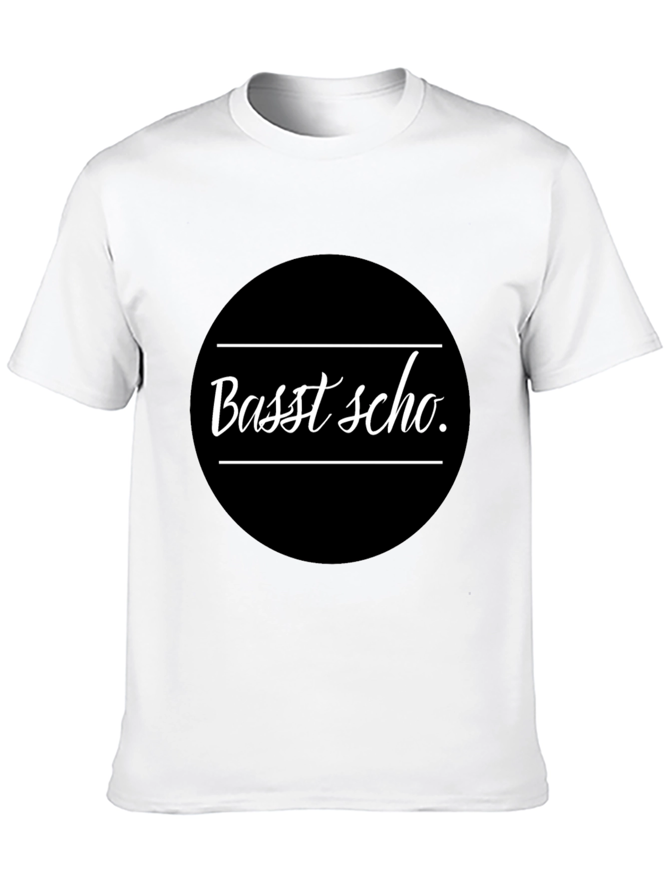 Basst Scho T-Shirt - Black Graphic Tee