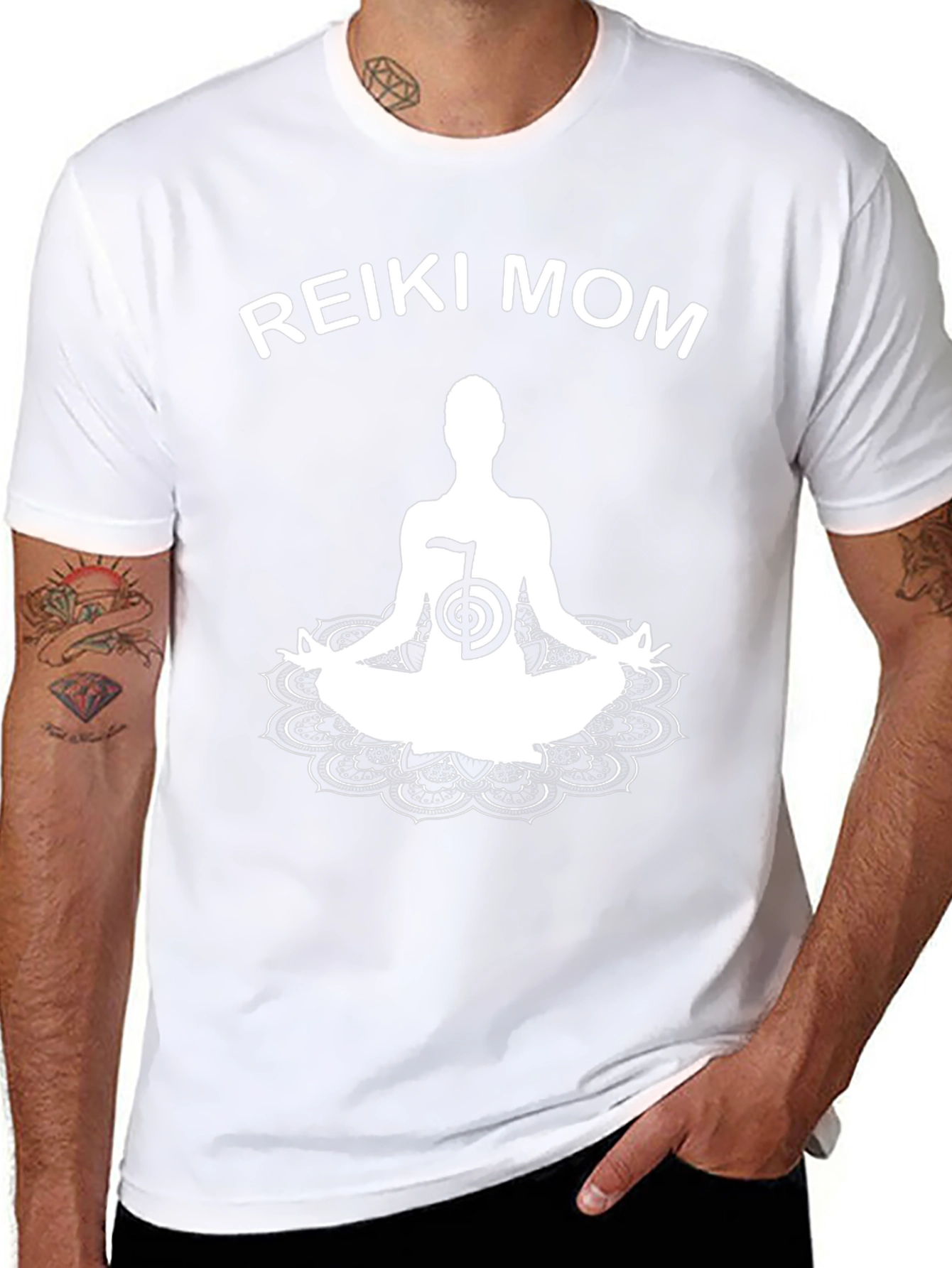 Reiki Mom T-Shirt - Meditate in Style