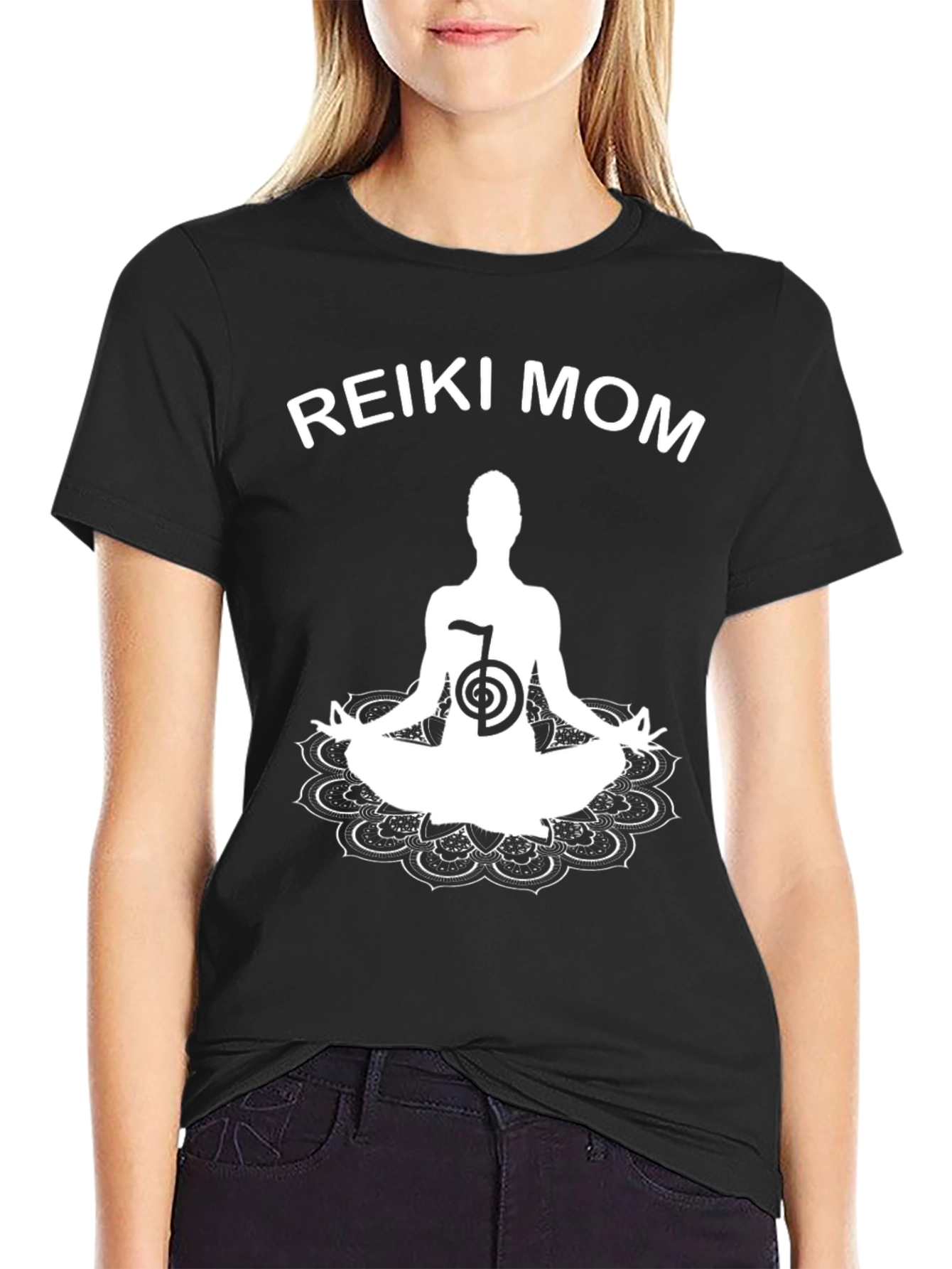 Reiki Mom T-Shirt - Meditate in Style