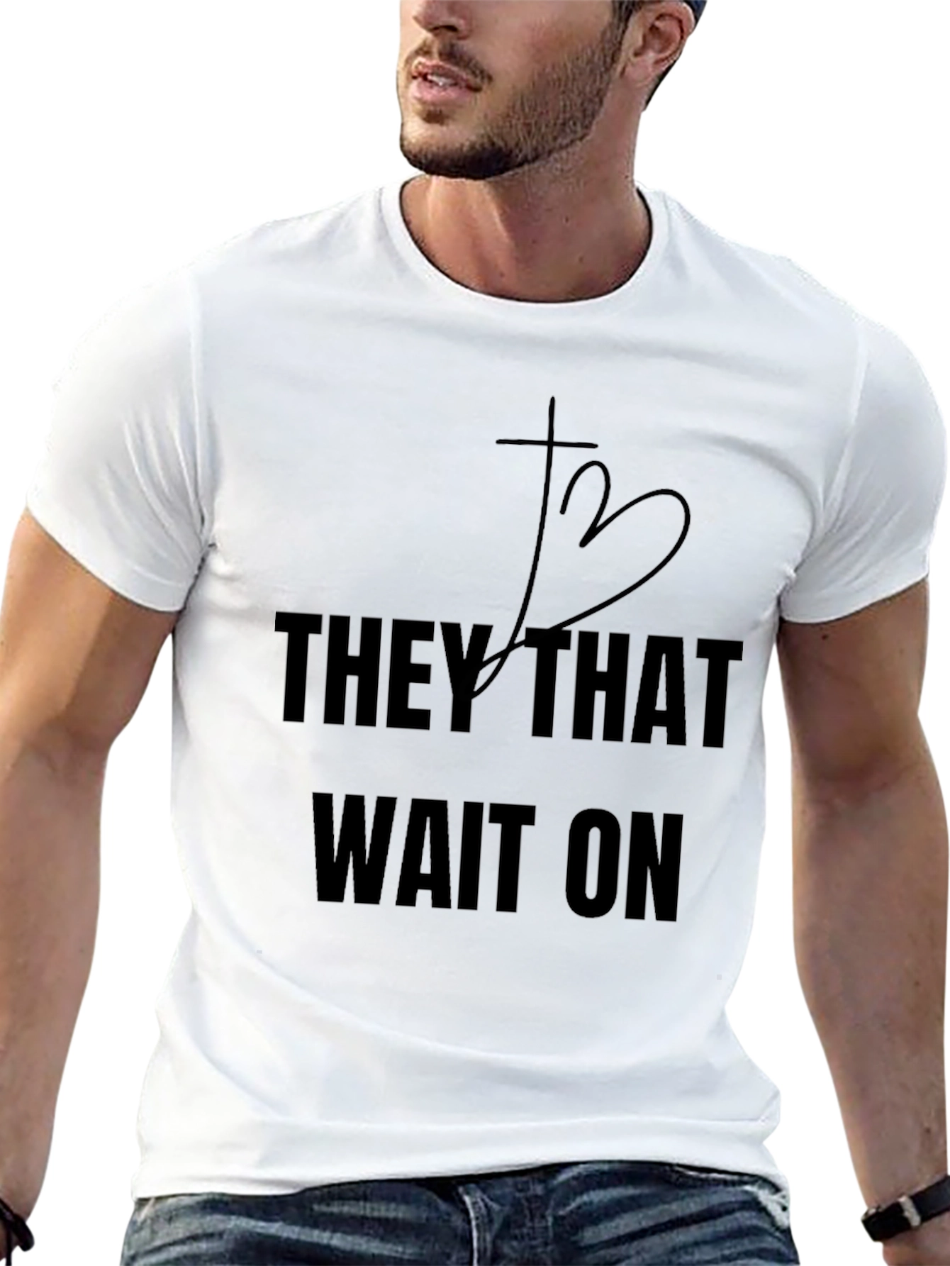 Christian T-Shirt - They That Wait On Design