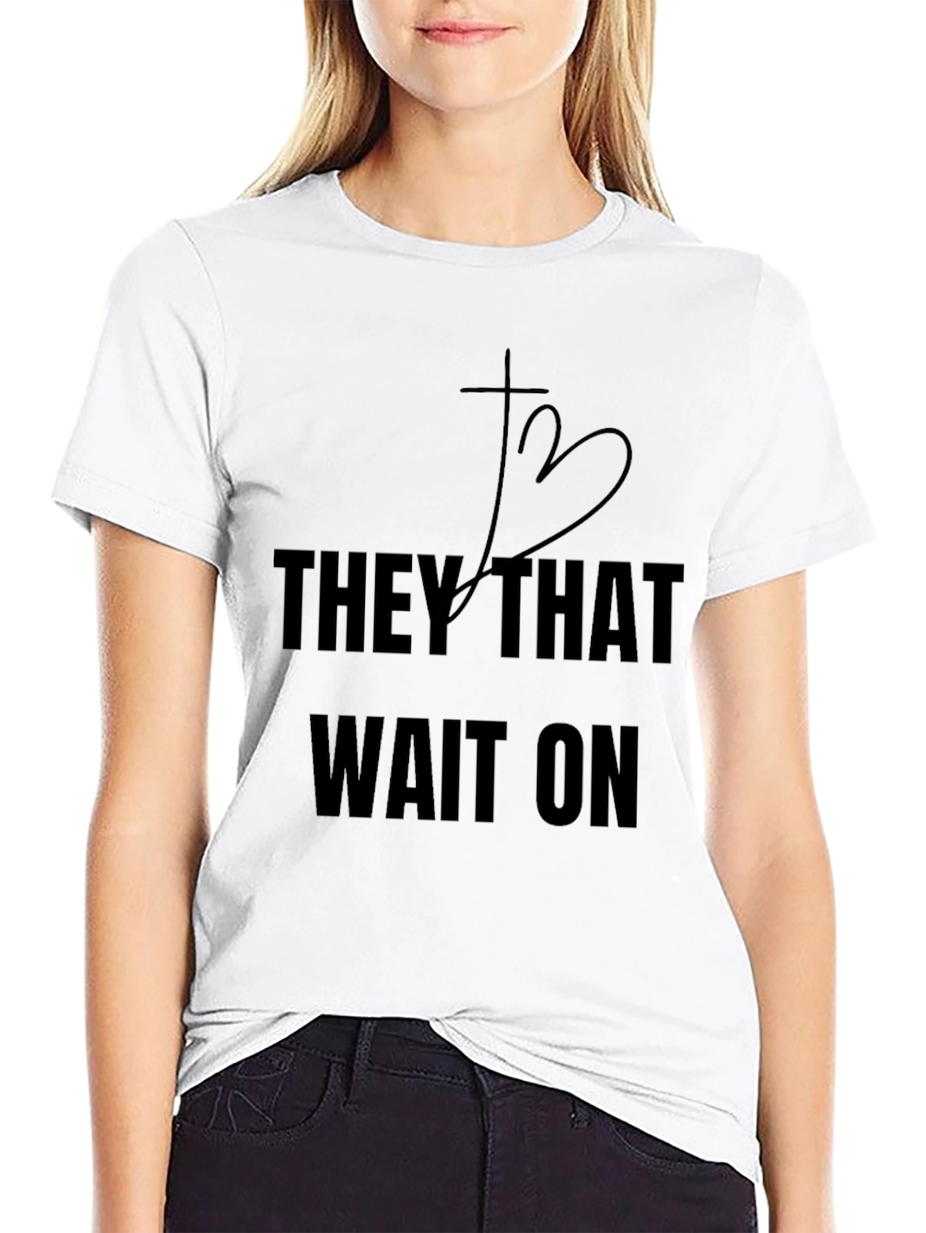 Christian T-Shirt - They That Wait On Design