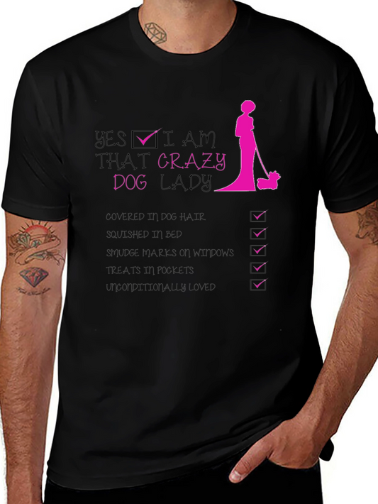 Crazy Dog Lady Graphic Tee