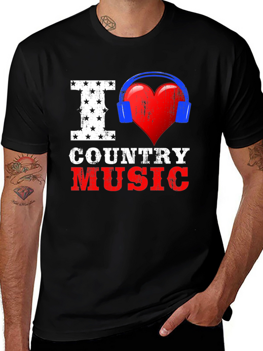 I Love Country Music T-Shirt