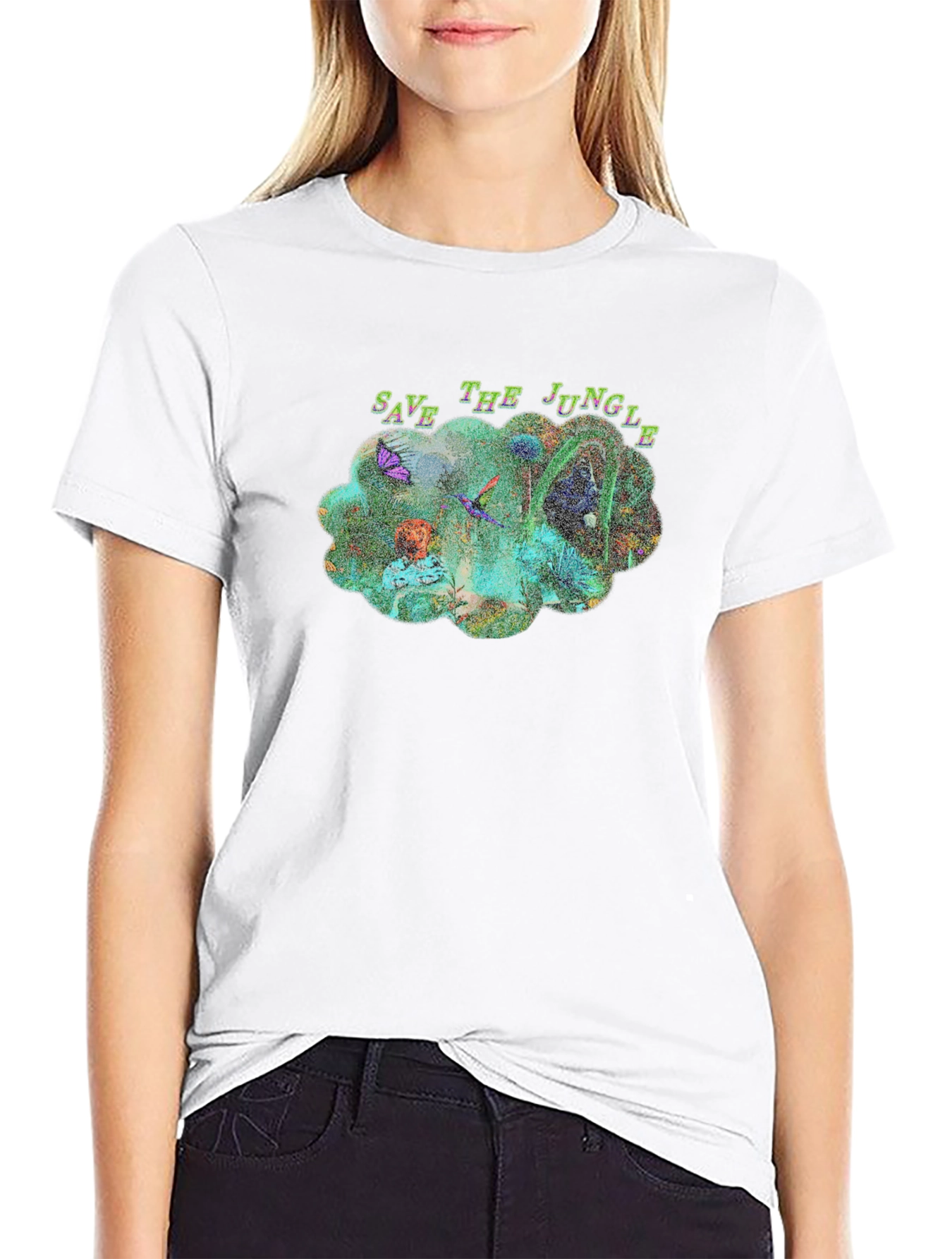Save the Jungle Graphic T-Shirt