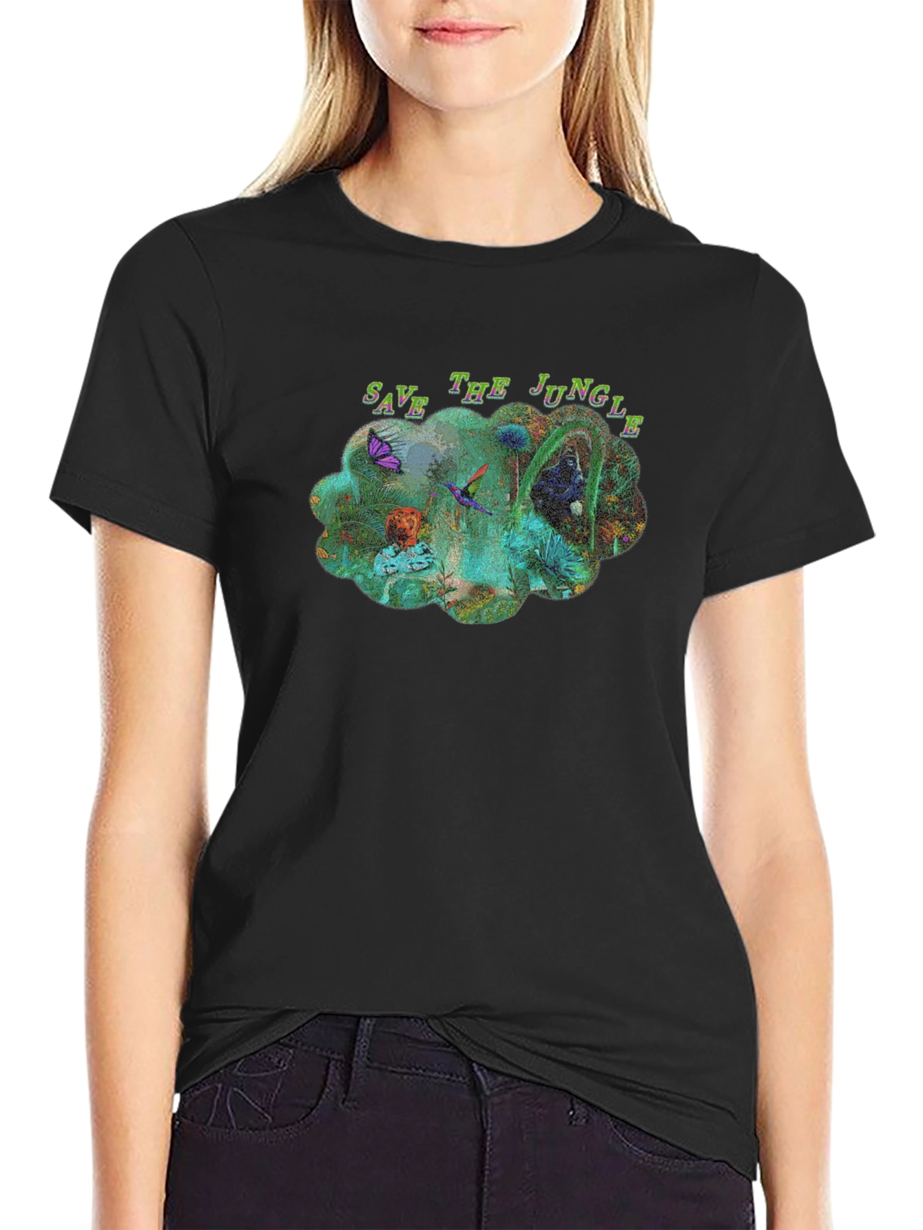 Save the Jungle Graphic T-Shirt