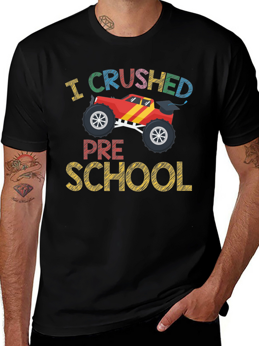 I Crushed Preschool Monster Truck Tee