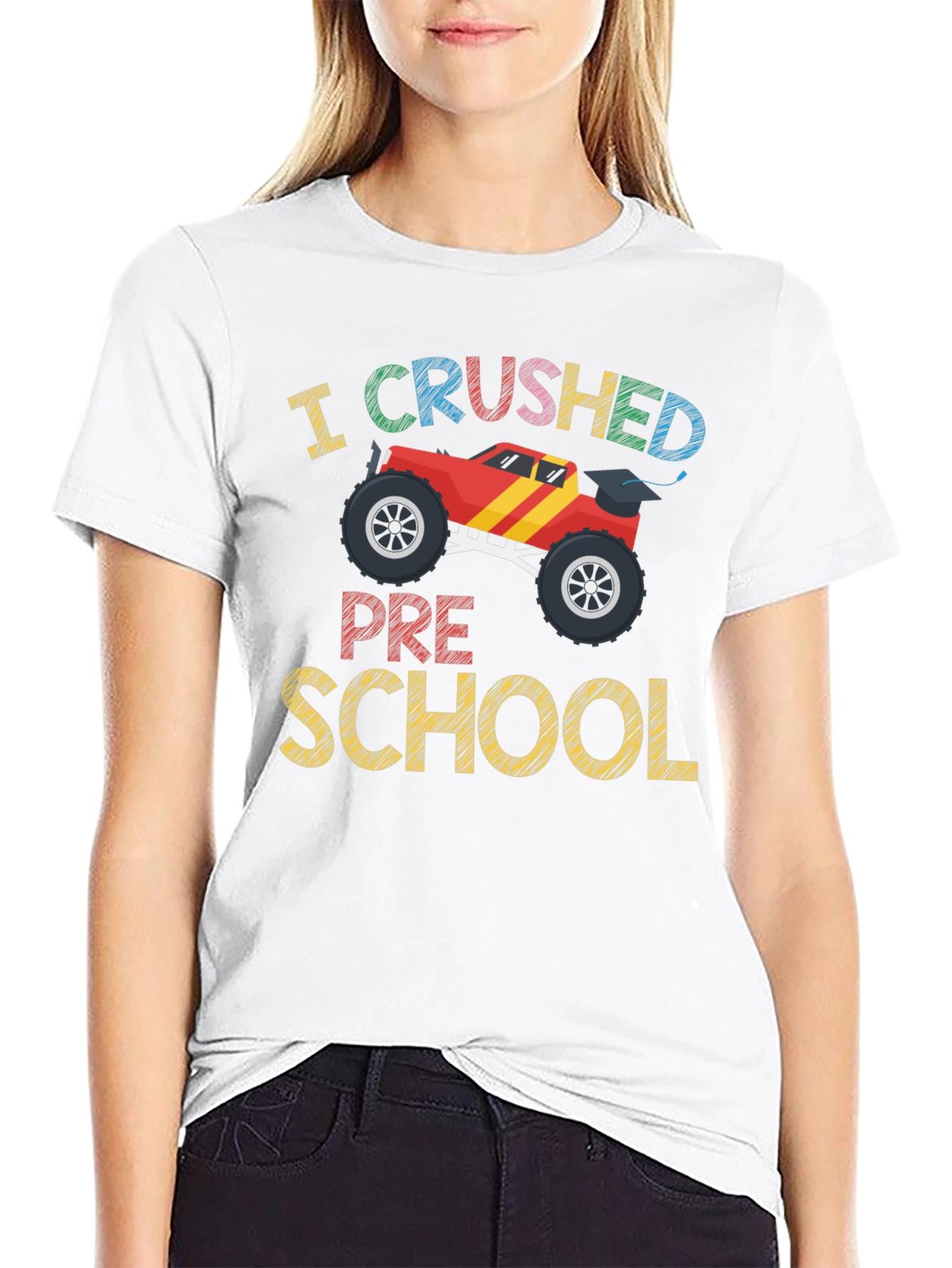 I Crushed Preschool Monster Truck Tee