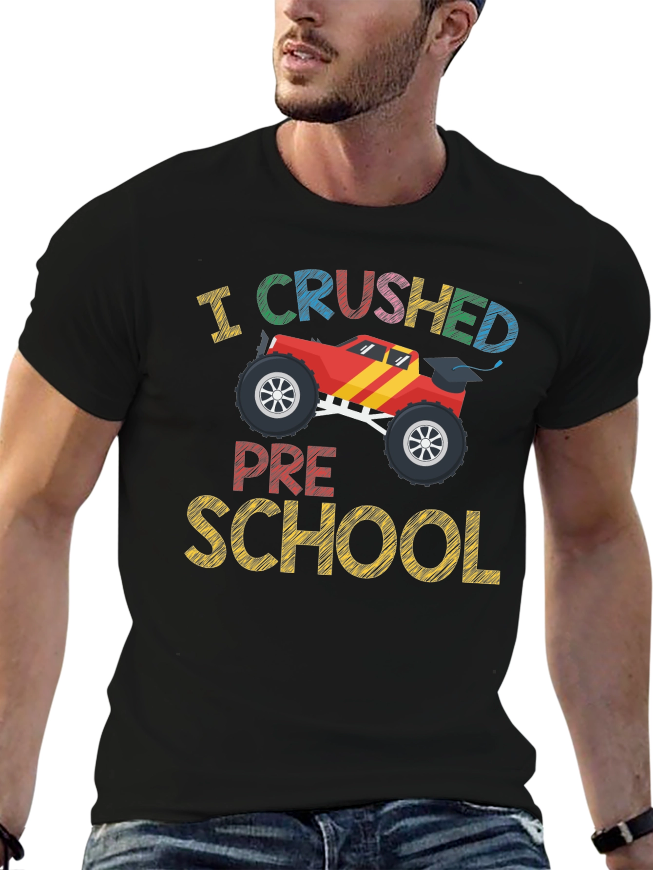 I Crushed Preschool Monster Truck Tee