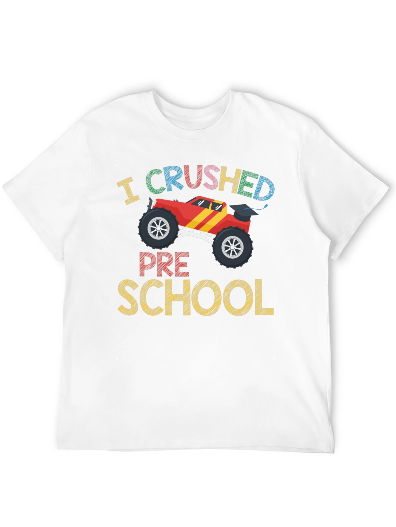 I Crushed Preschool Monster Truck Tee